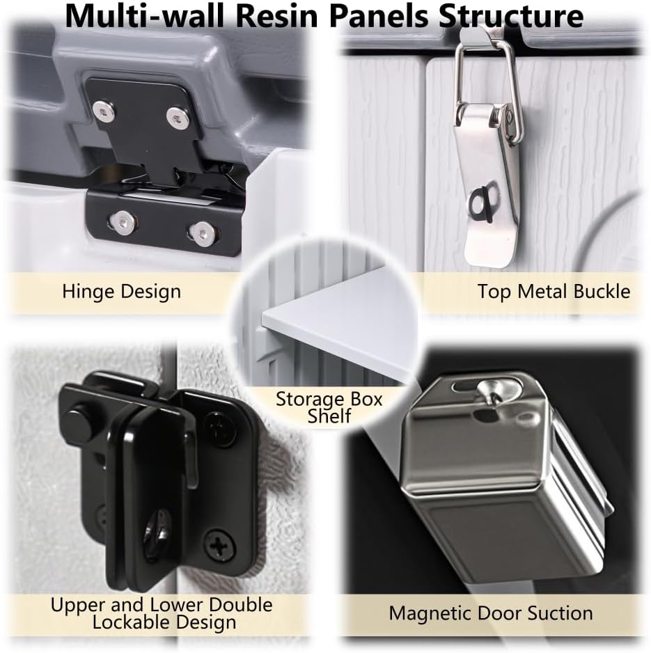 Step-by-step guide for best plastic storage shed with floor,plastic storage shed worth buying,plastic shed vs metal shed,storage shed pros and cons,should I buy a plastic shed,best outdoor utility shed - complete tutorial