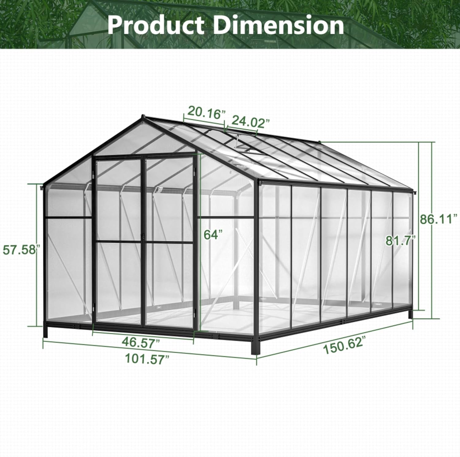 best polycarbonate walk-in greenhouse,polycarbonate greenhouse worth buying,walk-in greenhouse pros cons,aluminum frame greenhouse vs alternatives,should I buy a large greenhouse,best greenhouse for backyard unboxing and complete package contents
