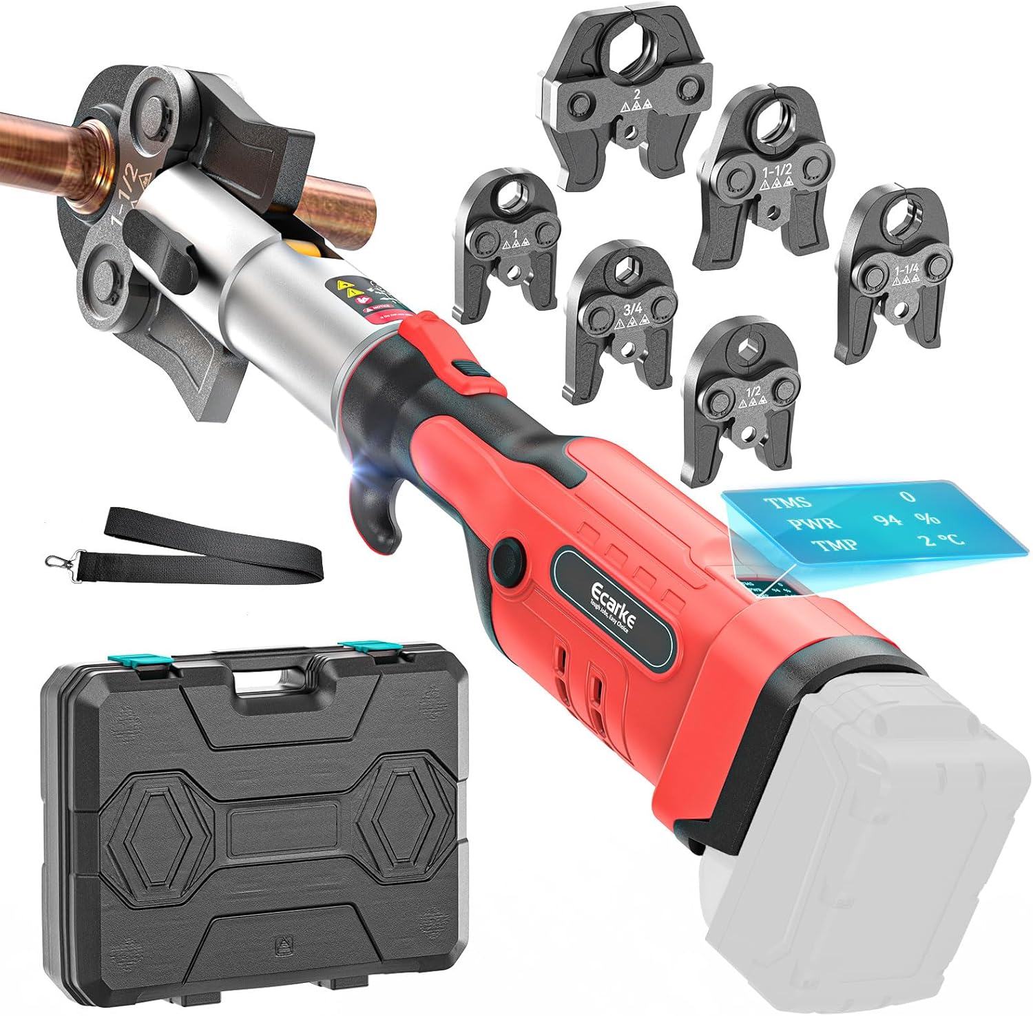 best pro press tool for copper,pro press tool worth buying,pro press tool pros cons,should I buy a pro press tool,pro press tool vs manual crimper,electric pipe crimping tool honest - detailed features and technical specifications