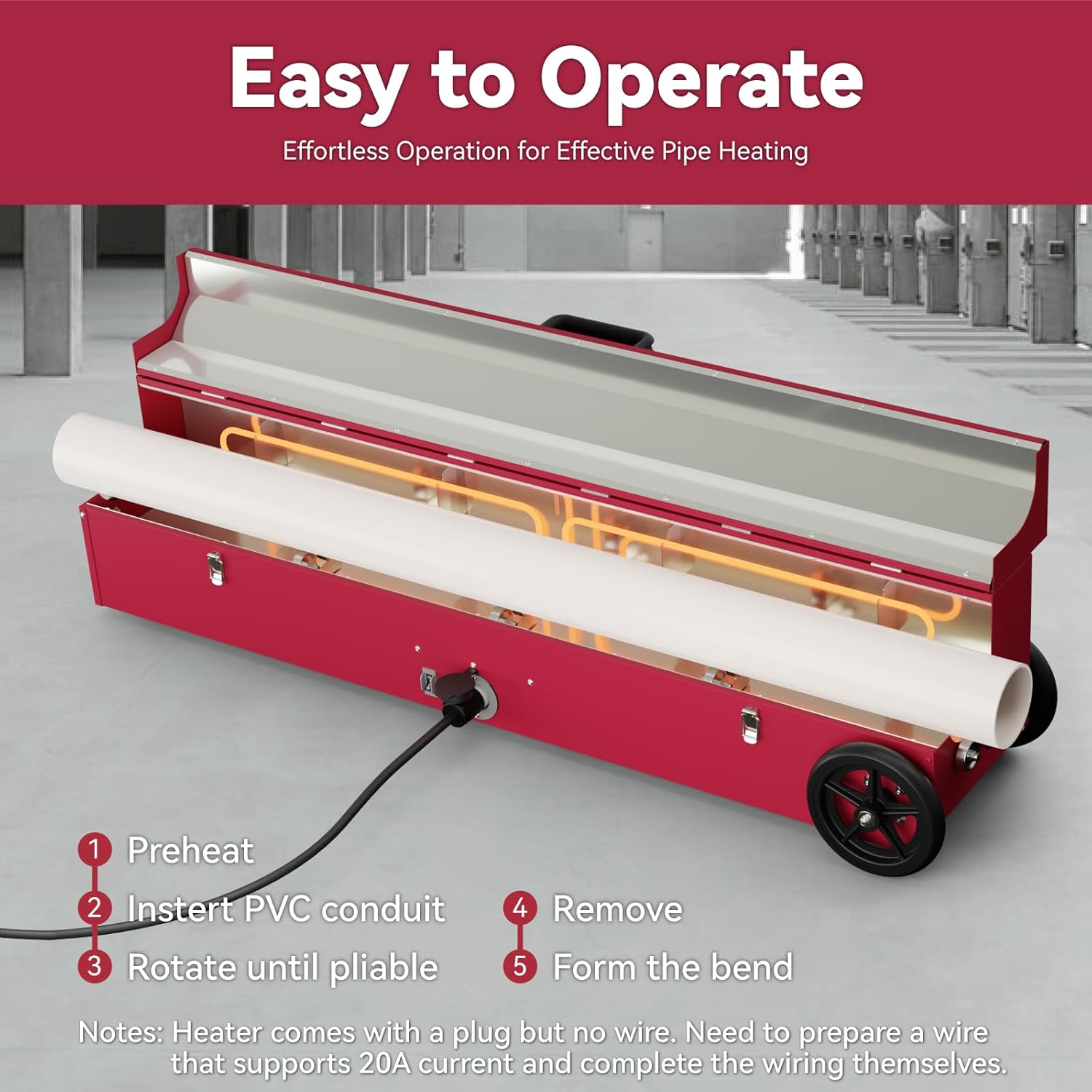 Step-by-step guide for best pvc conduit bender heater,pvc conduit heater worth buying,pvc pipe bender heater pros cons,Hoadhen PBH20-4 honest,should I buy a pvc conduit heater,pvc bender heater vs alternatives - complete tutorial