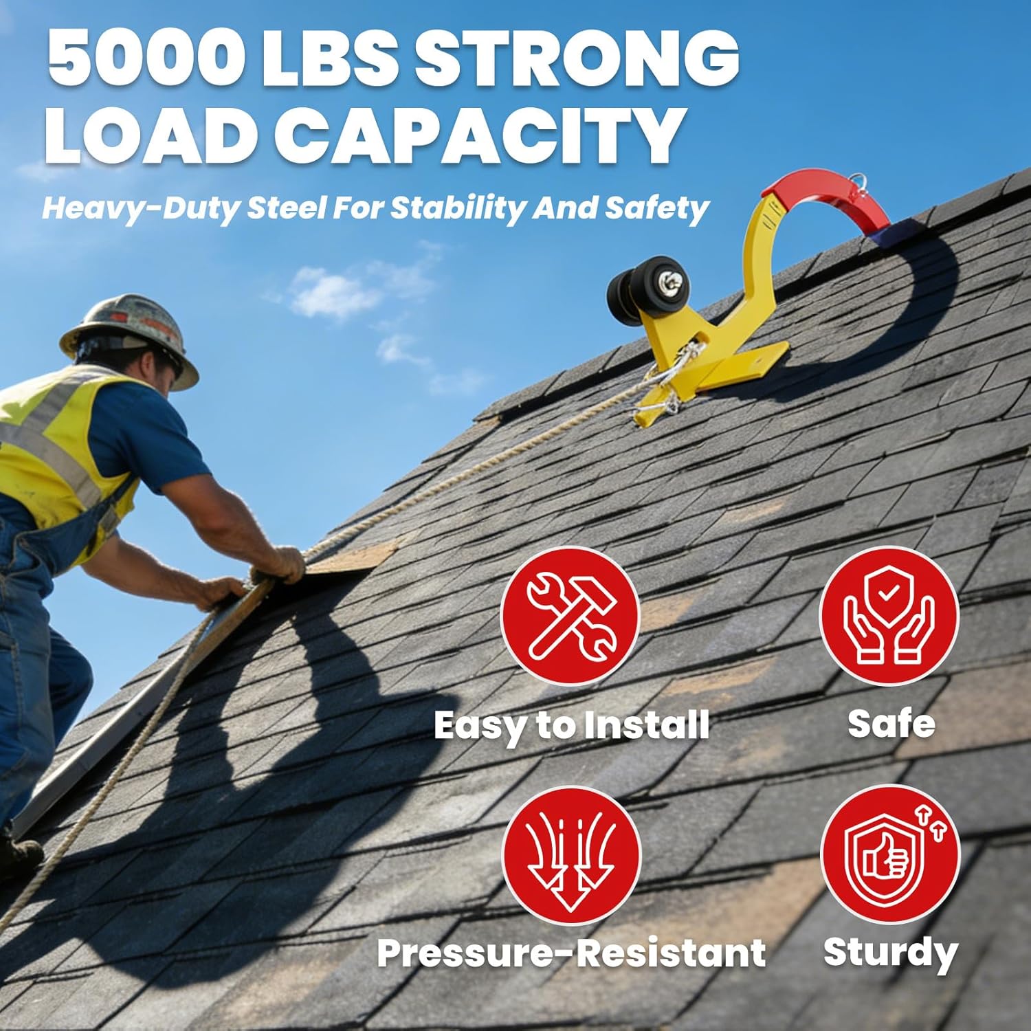 Reviews - Best Roof Safety Anchor: Our Expert Hands-On Experience & Verdict best roof safety anchor,roof anchor worth buying,roof hook pros cons,should I buy a roof anchor,5000 lb roof anchor,BUMBELIN roof anchor honest unboxing and complete package contents