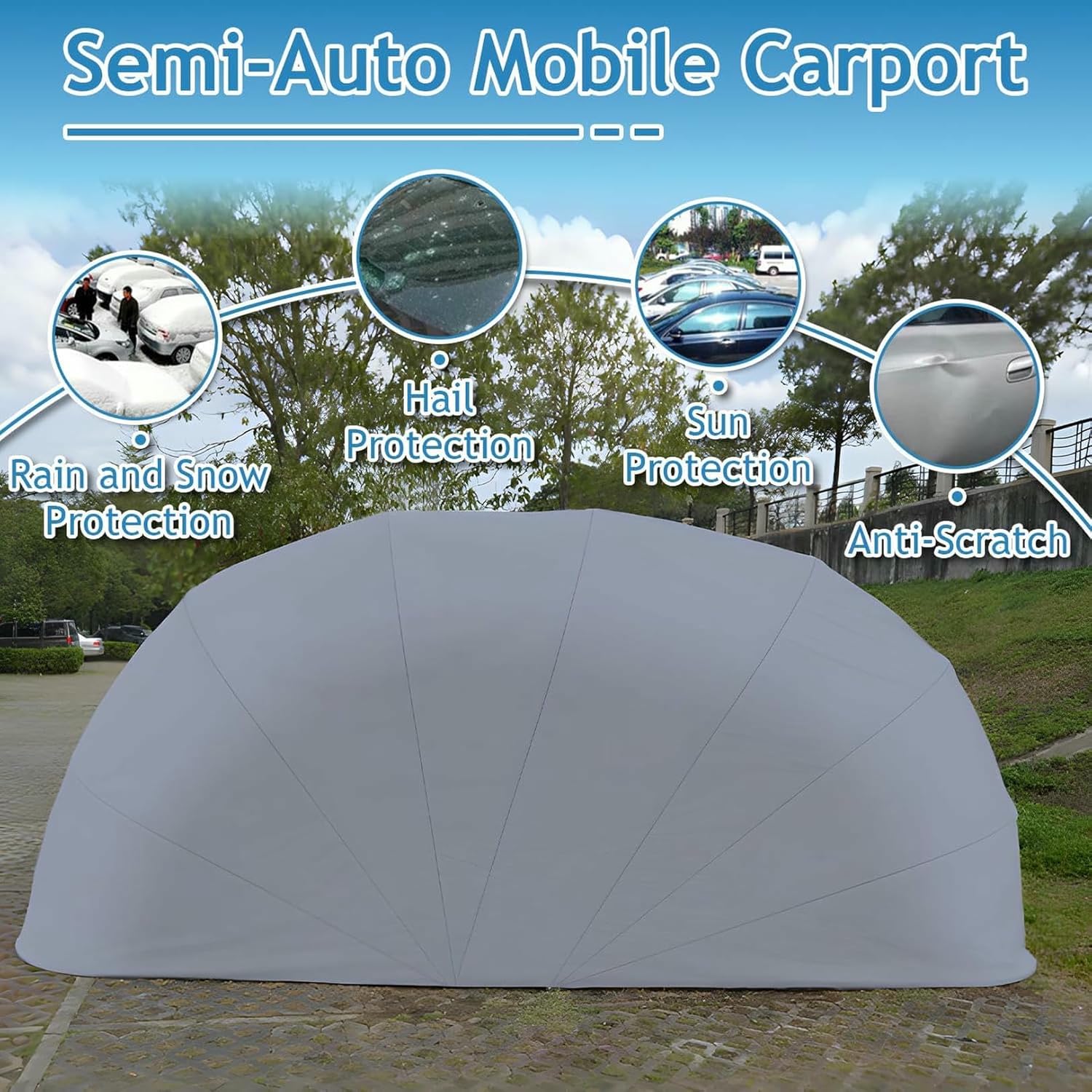 best semi-automatic carport,should I buy a semi-automatic carport,semi-automatic carport vs alternatives,semi-automatic carport pros cons,semi-automatic carport worth buying,best portable outdoor garage unboxing and complete package contents