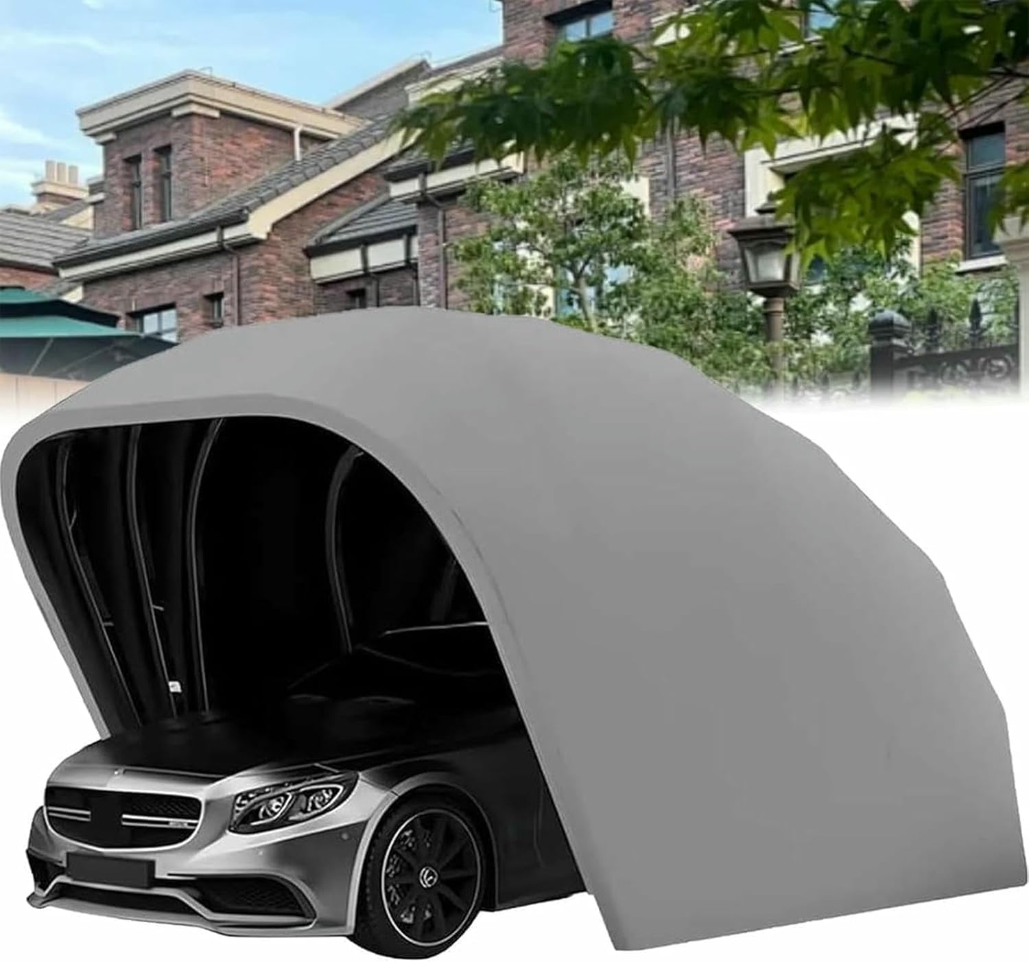 best semi-automatic foldable carport,semi-automatic foldable carport worth buying,foldable car awning pros cons,retractable carport vs permanent garage,should I buy a foldable car awning,best mobile car shelter - detailed features and technical specifications
