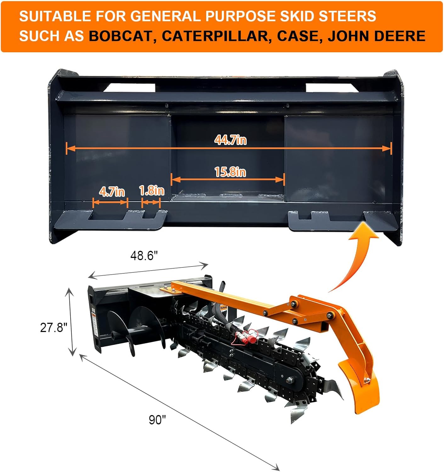 best skid steer trencher attachment,skid steer trencher worth buying,skid steer trencher pros cons,should I buy a skid steer trencher,skid steer trencher vs alternatives,ATS Power trencher honest performance testing and real-world results