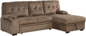 Image 1 of best sleeper sectional sofa with storage