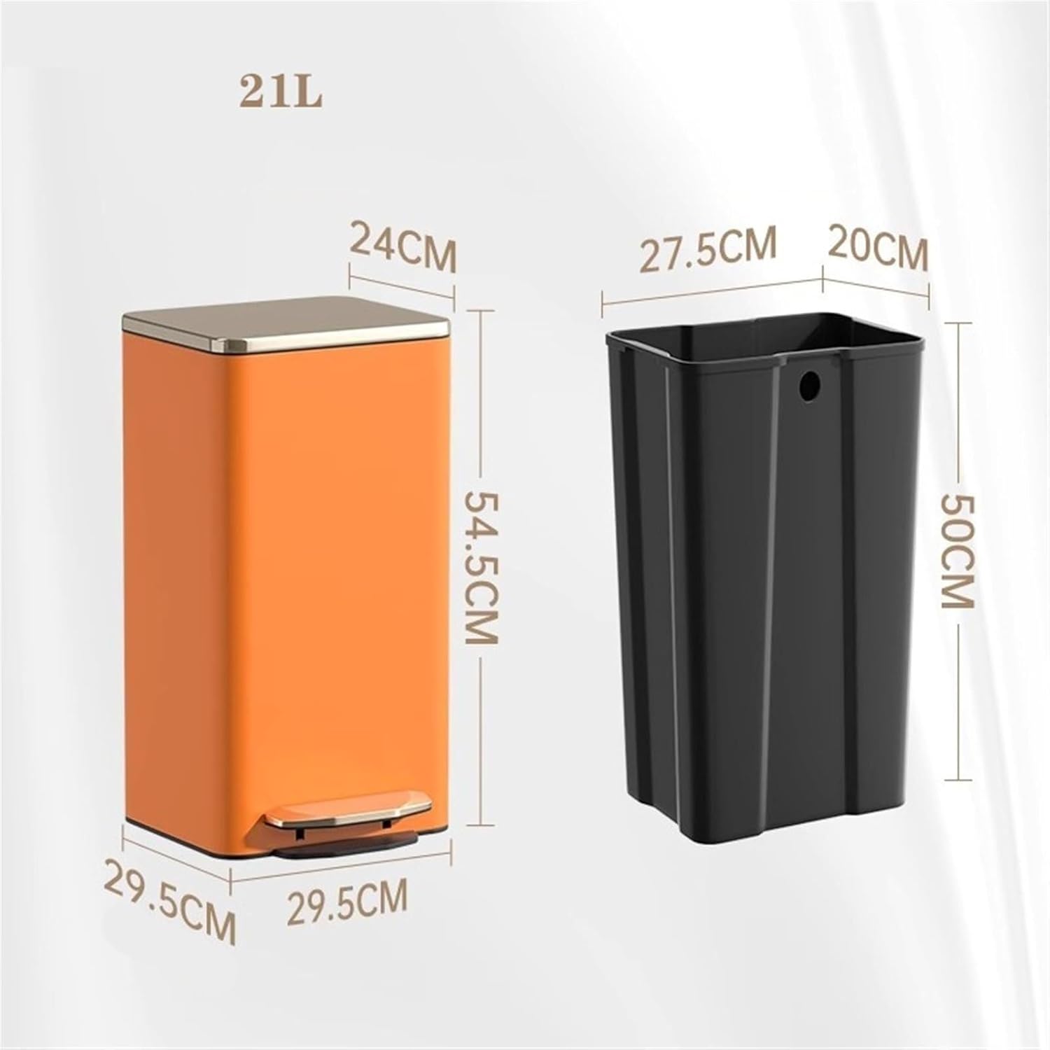 best stainless steel step trash can,stainless steel trash can worth buying,GEJINTAO trash can pros cons,should I buy a soft close trash can,stainless steel step can vs alternatives,best kitchen trash can with removable bucket unboxing and complete package contents