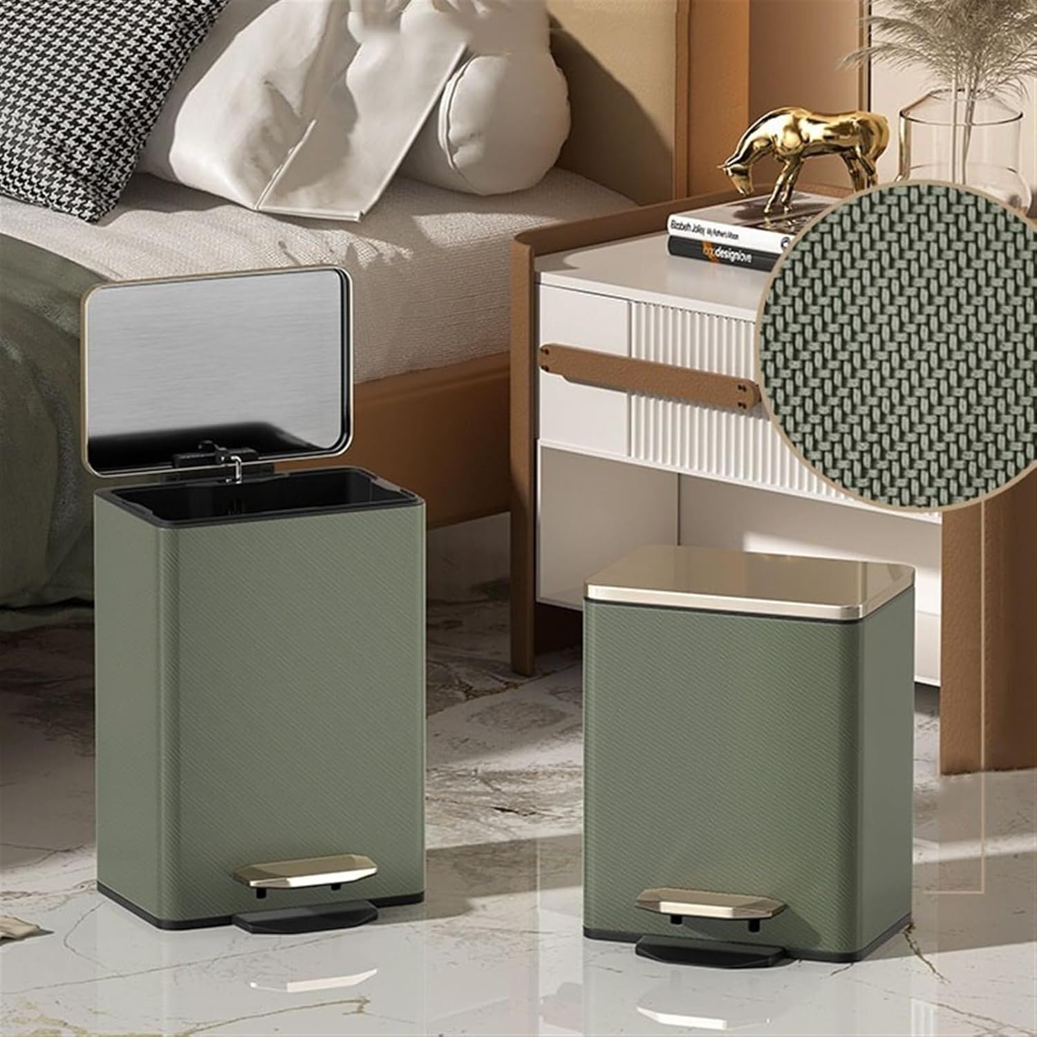 best stainless steel step trash can,stainless steel trash can worth buying,GEJINTAO trash can pros cons,should I buy a soft close trash can,stainless steel step can vs alternatives,best kitchen trash can with removable bucket performance testing and real-world results