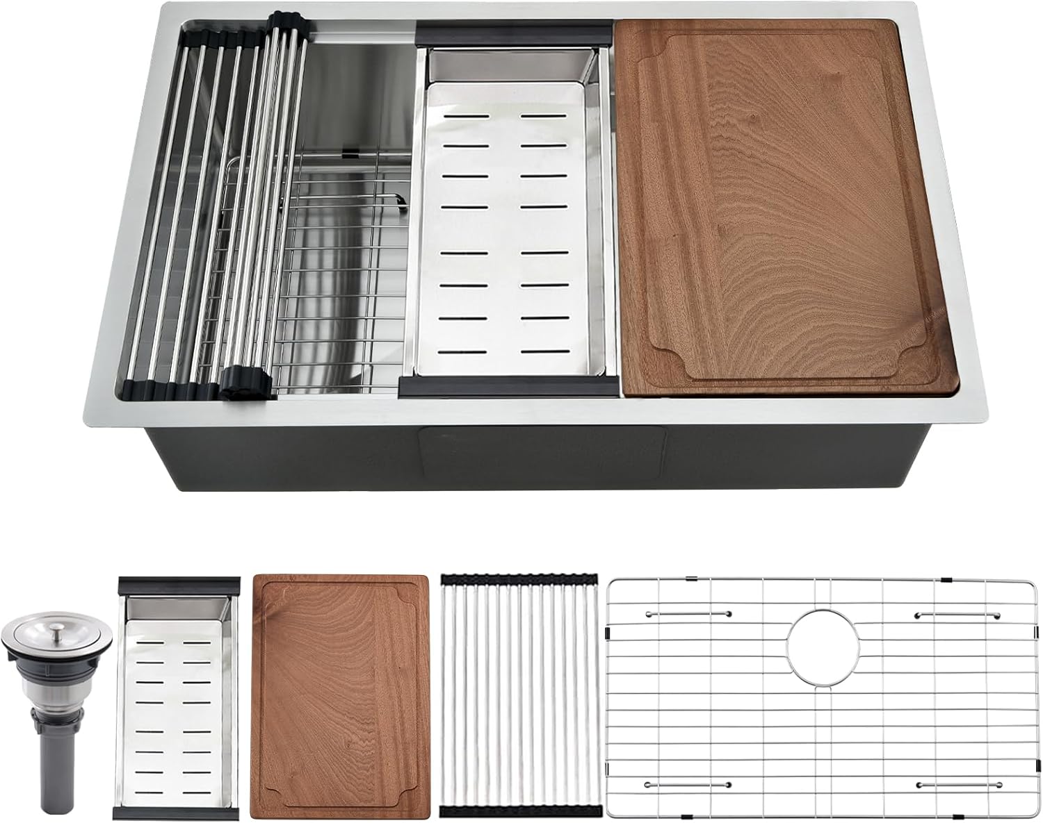 best undermount workstation sink,undermount sink worth buying,workstation sink pros cons,should I buy a workstation sink,31 inch undermount sink vs alternatives,best kitchen sink workstation - detailed features and technical specifications