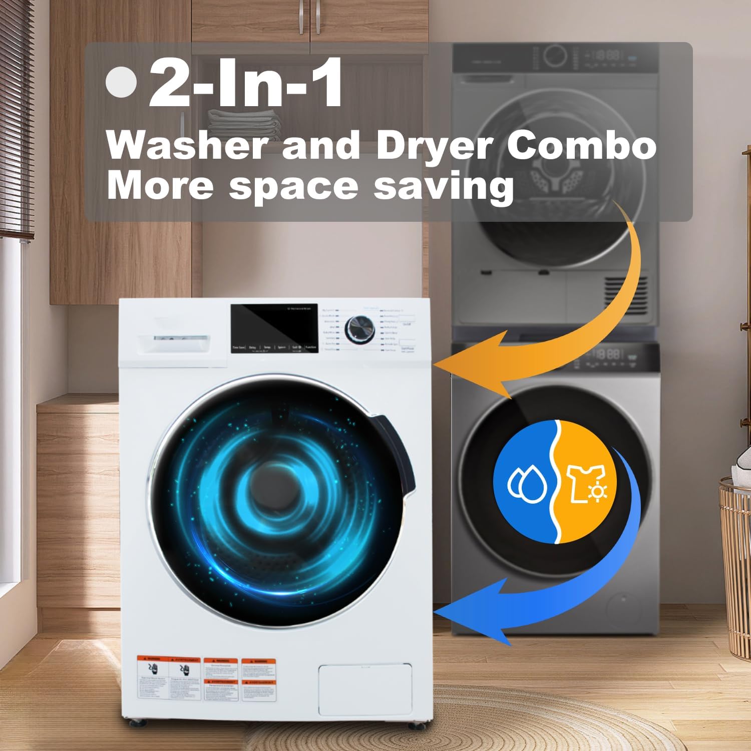 best ventless washer dryer combo,ventless washer dryer worth it,washer dryer combo pros cons,SMETA washer dryer combo honest,best all-in-one washer dryer,should I buy a ventless washer dryer unboxing and complete package contents