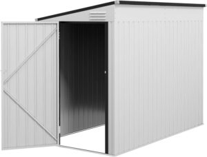 Image 1 of best white galvanized steel shed