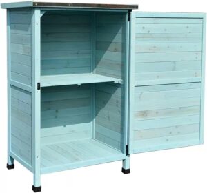 Image 1 of best wooden garden storage shed