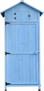 Image 1 of best wooden outdoor storage shed