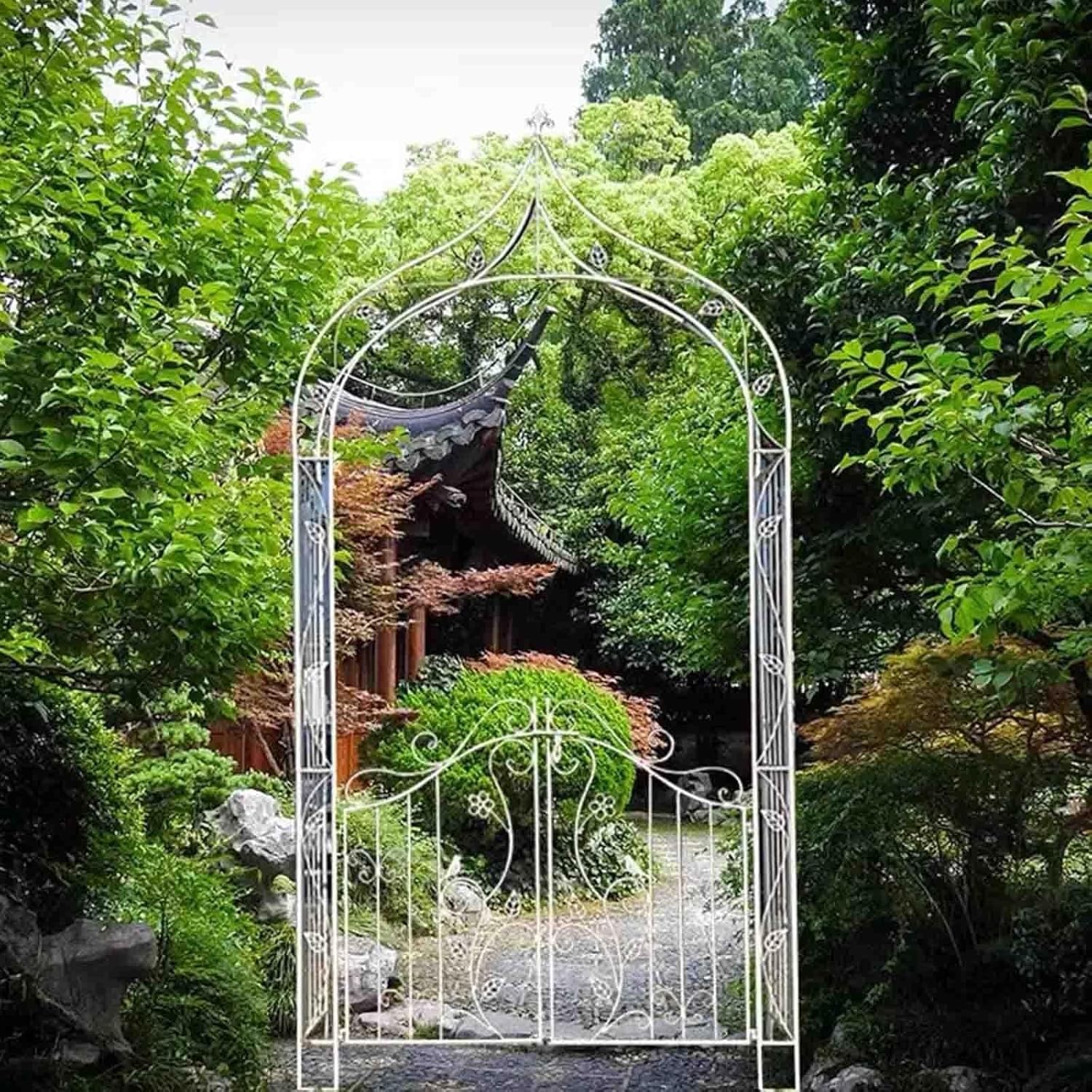 best wrought iron garden arch,wrought iron garden arch worth buying,should I buy a wrought iron garden arch,wrought iron garden arch pros cons,wrought iron garden arch vs alternatives,best garden arch for climbing plants unboxing and complete package contents