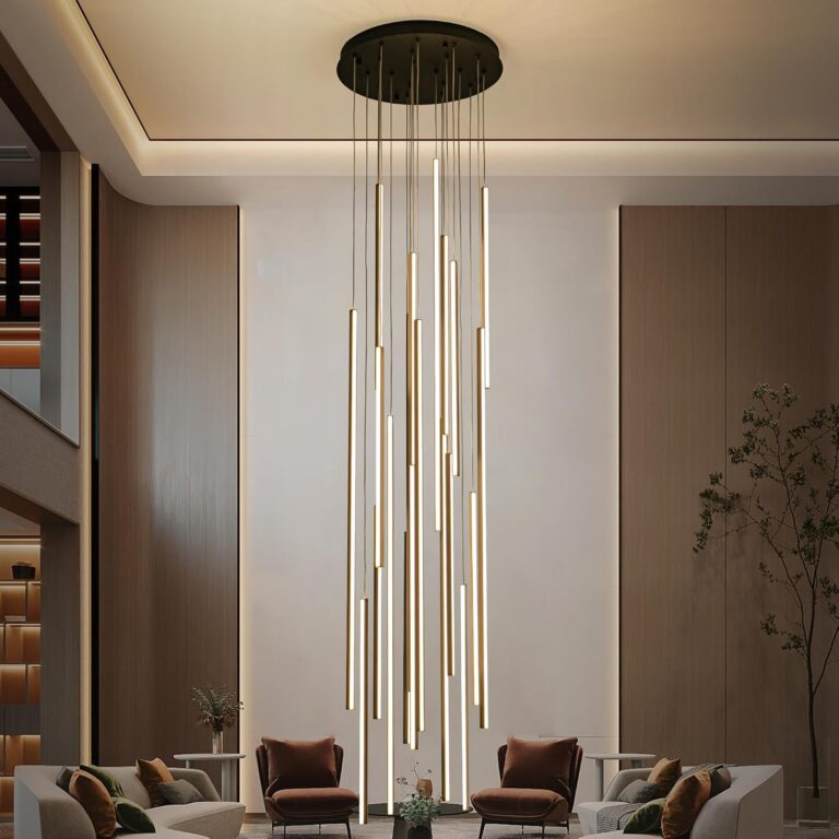 Image 1 of bestwest 138 modern led chandelier worth it