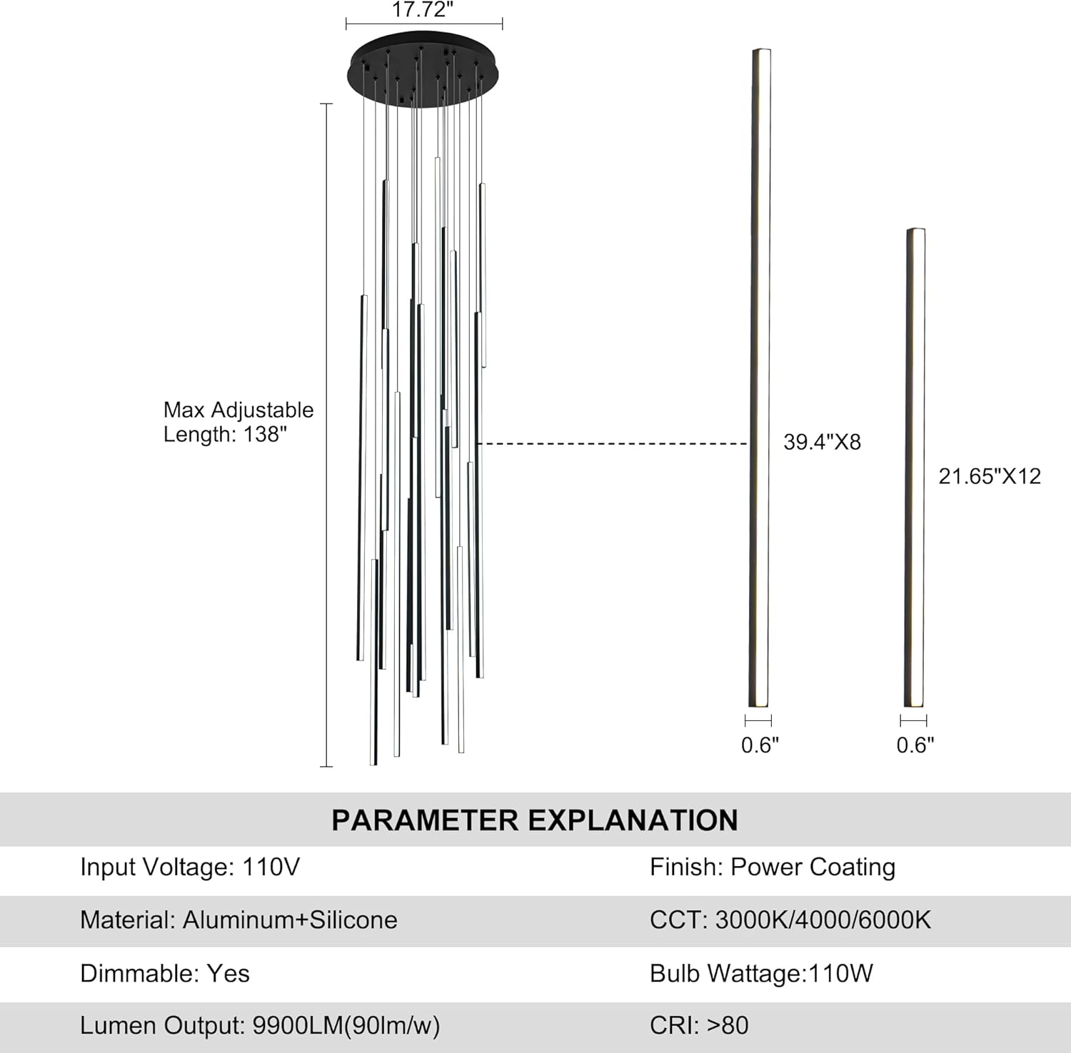 Step-by-step guide for bestwest 138 modern led chandelier worth it,should I buy the bestwest led chandelier,bestwest chandelier pros cons,bestwest 138 inch pendant light honest,bestwest vs other high ceiling lights,bestwest 20-light fixture worth buying - complete tutorial