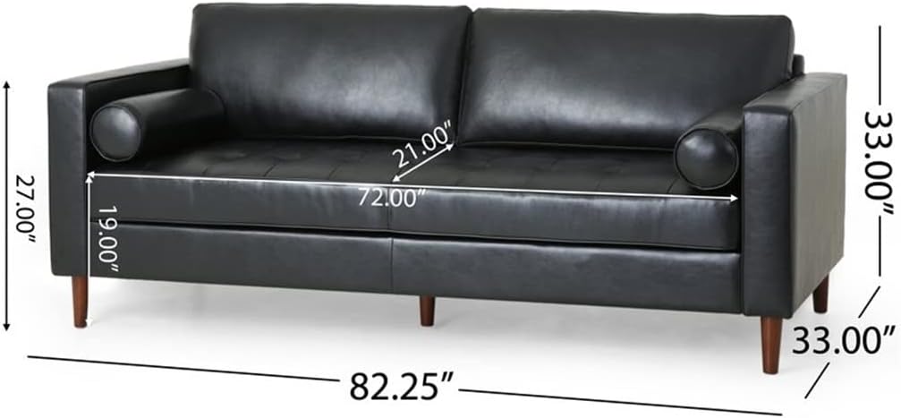 Step-by-step guide for black leather square arm sofa,should I buy a black leather sofa,black leather sofa pros cons,square arm sofa worth buying,best small apartment leather sofa,modern leather sofa vs alternatives - complete tutorial