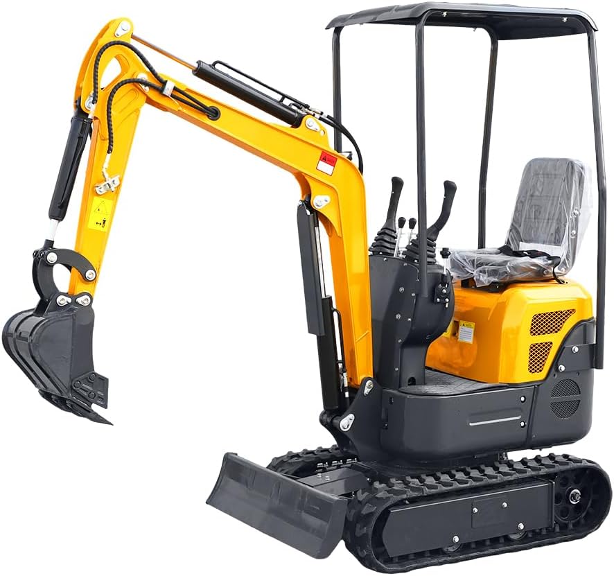 buy 1.2 ton mini excavator,1.2 ton mini excavator worth it,best mini excavator for tight spaces,yellow mini excavator pros cons,B&S engine mini excavator vs alternatives,should I buy a 1.2 ton excavator - detailed features and technical specifications