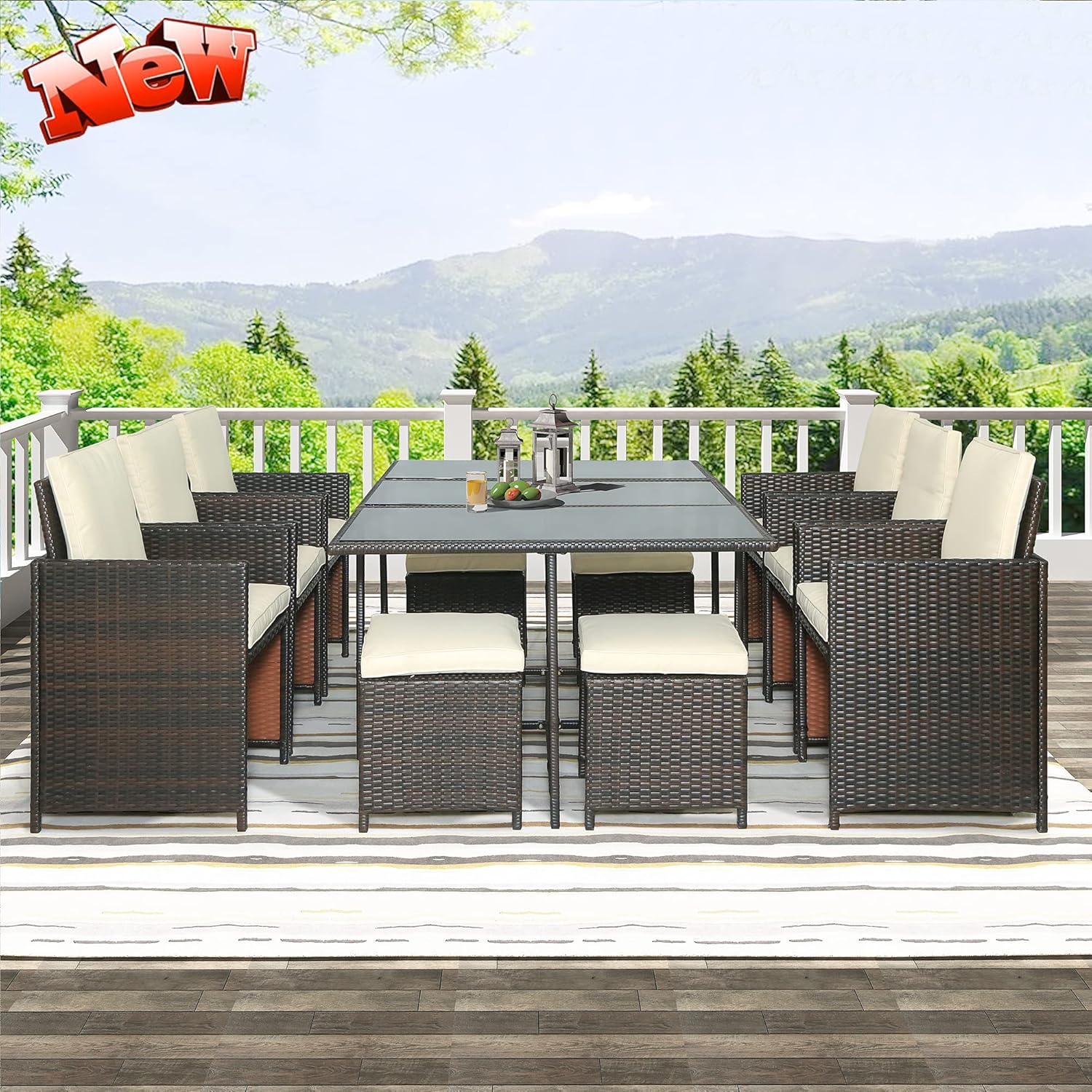 buy 11 piece rattan dining set,should I buy 11 piece rattan set,11 piece rattan set pros cons,best rattan patio dining set,11 piece wicker set worth buying,rattan dining set vs alternatives - detailed features and technical specifications