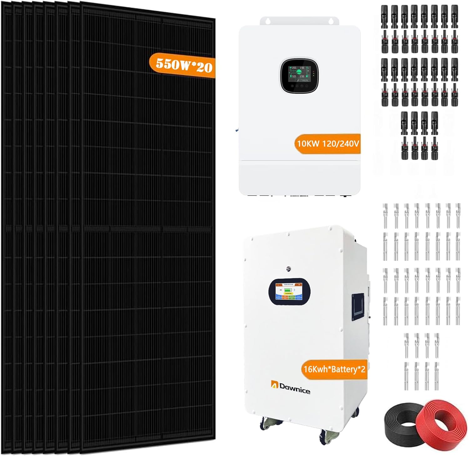buy 11kw off-grid solar system,11kw solar system worth it,best off-grid solar kit,Dawnice solar system honest,11kw solar system pros cons,should I buy 11kw solar system - detailed features and technical specifications