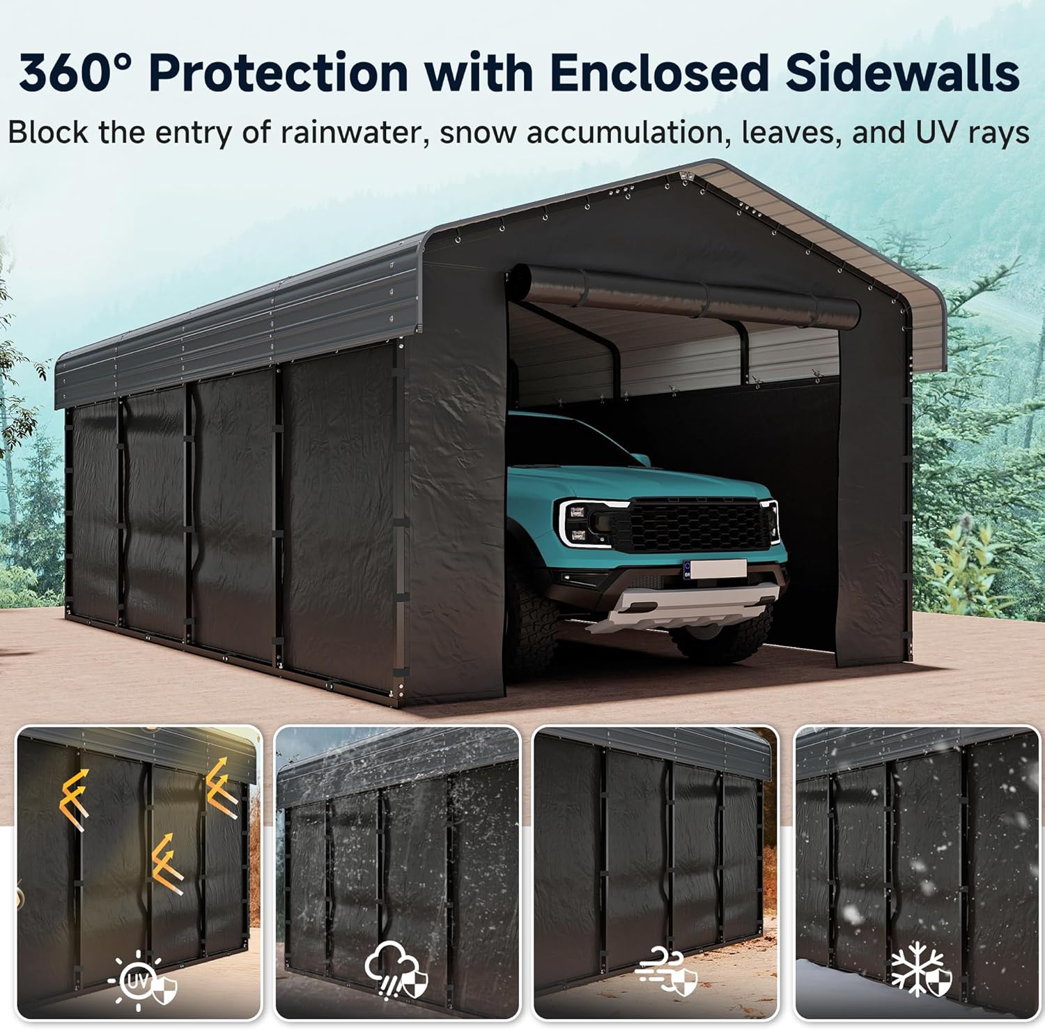 buy 12x20 metal carport,12x20 carport worth buying,best metal carport shelter,Real Relax carport pros cons,should I buy a metal carport,12x20 carport vs alternatives unboxing and complete package contents