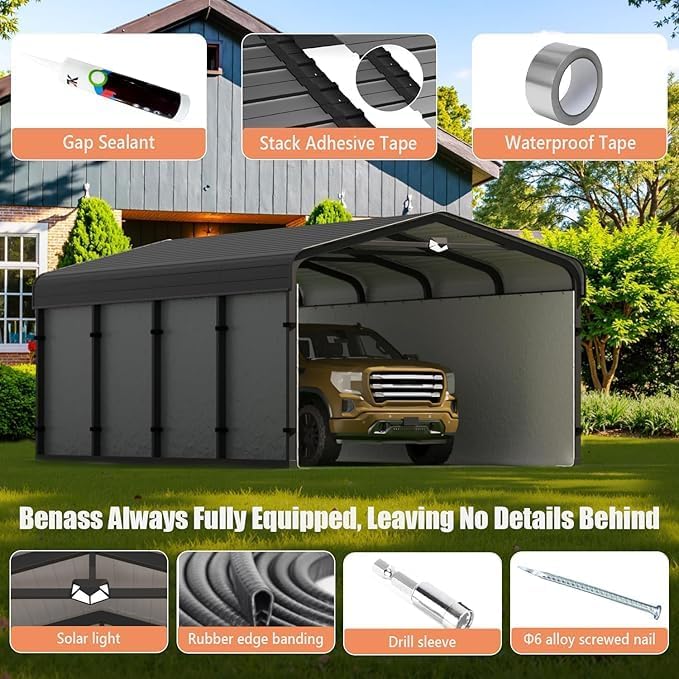 buy 12x20 metal carport,best galvanized steel carport,12x20 carport pros cons,metal carport vs fabric shelter,heavy duty carport worth buying,should I buy a metal carport performance testing and real-world results