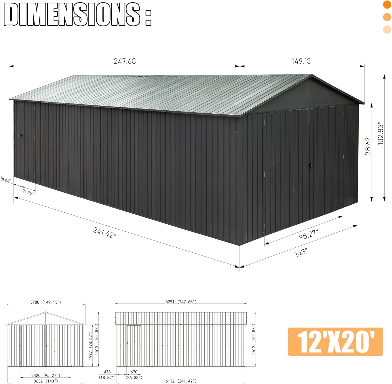 Step-by-step guide for buy 12x20 outdoor metal shed,12x20 metal shed pros cons,best extra large backyard shed,should I buy a metal storage shed,12x20 shed vs wooden shed,heavy duty outdoor shed worth buying - complete tutorial