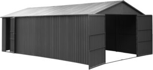 Image 1 of buy 12x25 metal garage shed
