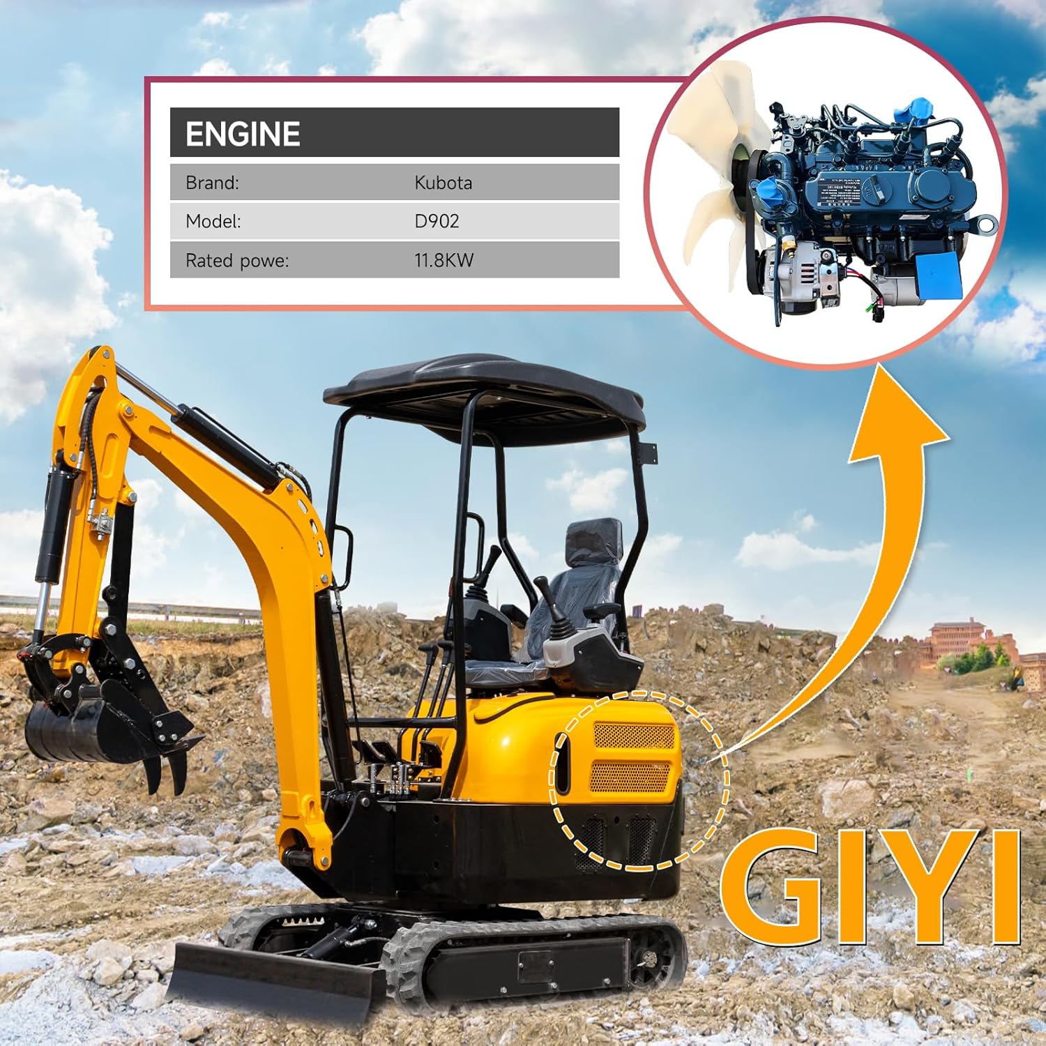 Step-by-step guide for buy 2-ton mini excavator,2-ton mini excavator worth it,best compact excavator for home use,GIYI mini excavator pros cons,should I buy a 2-ton excavator,mini excavator vs skid steer - complete tutorial