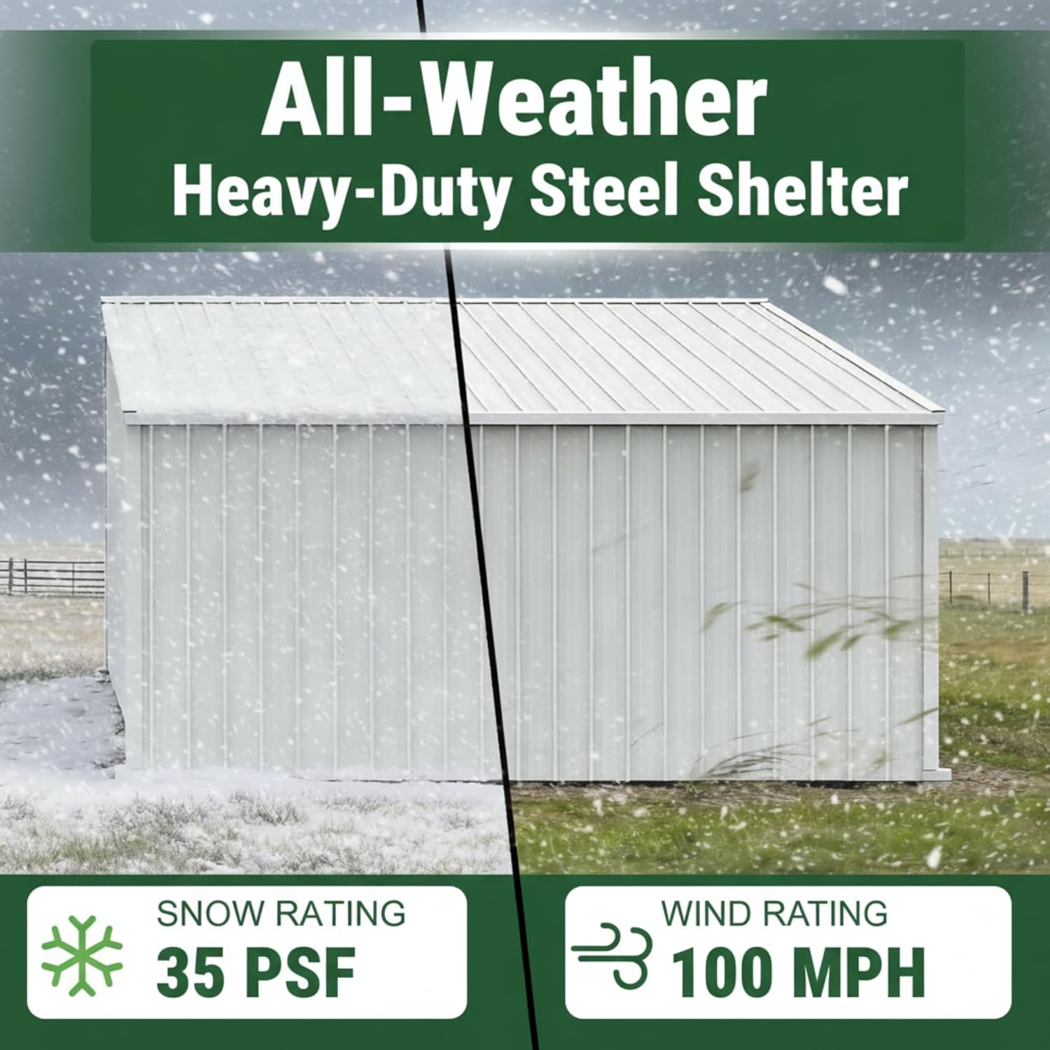 buy 25x12 livestock shelter metal farm shed,best 3 sided run in shed for horses,heavy duty steel farm shed worth buying,25x12 metal shelter pros cons,should I buy a 3 sided livestock shelter,heavy duty galvanized steel run in shed performance testing and real-world results