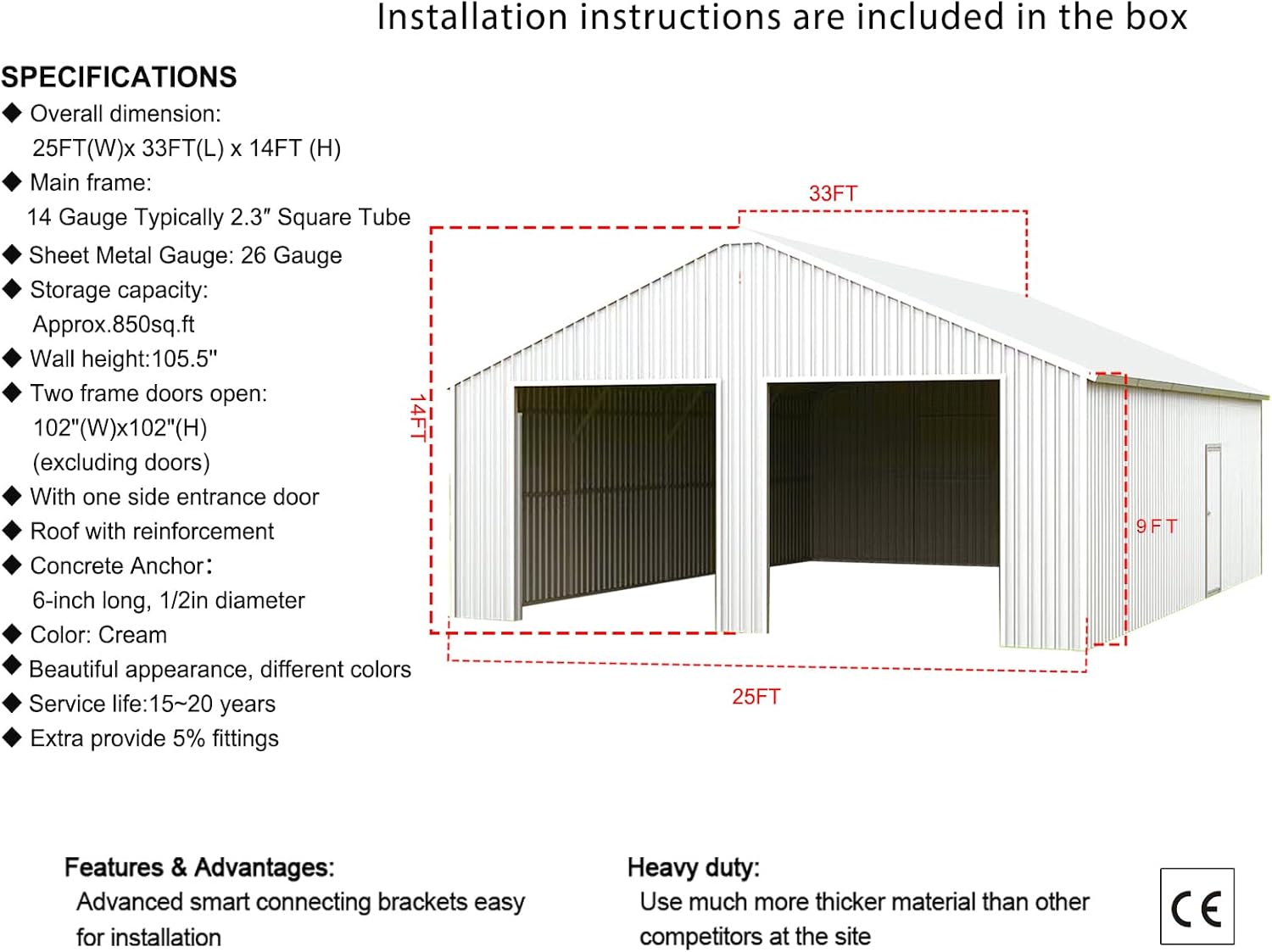 Step-by-step guide for buy 33x25 metal garage barn,33x25 metal garage barn worth buying,best 33x25 metal building,TTBKA 33x25 garage barn honest,33x25 metal barn pros cons,33x25 steel garage vs alternatives - complete tutorial