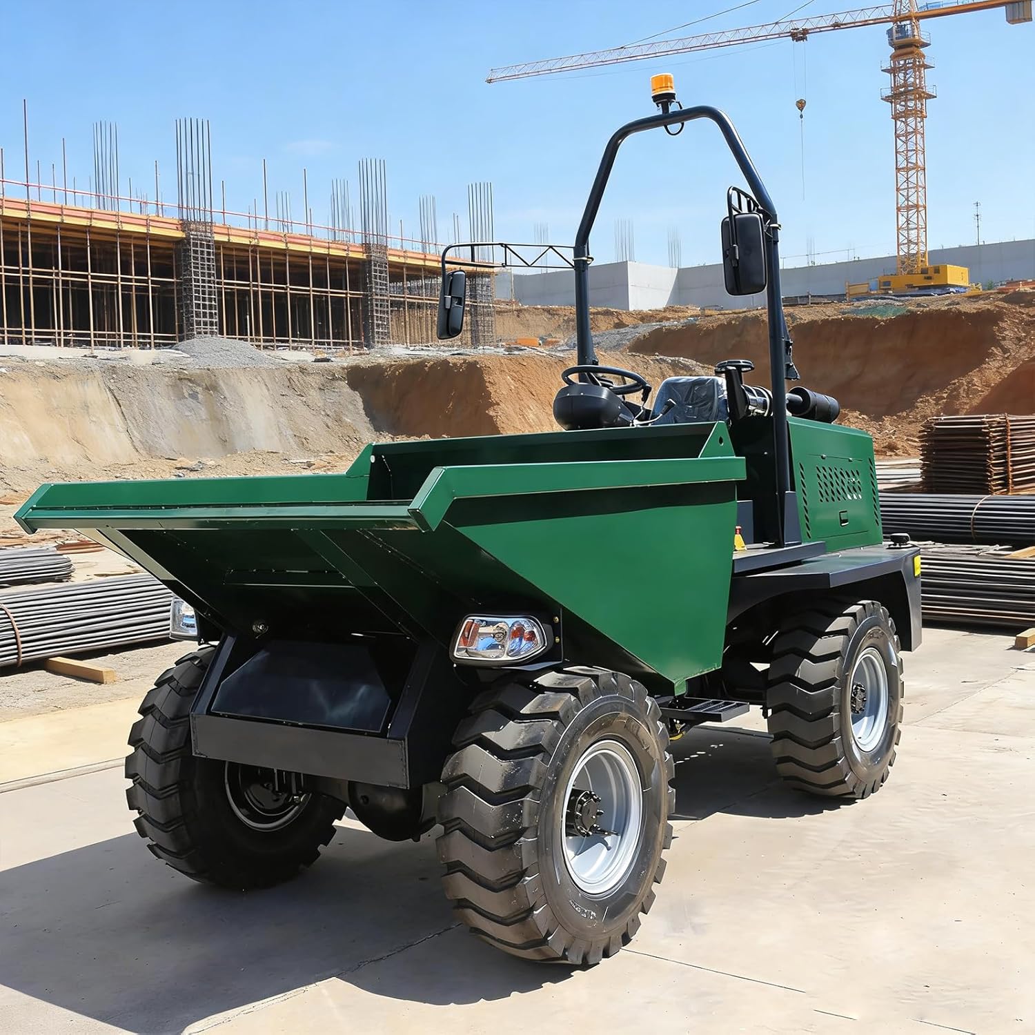 buy 4WD mini dumper truck,4WD mini dumper worth buying,best compact dump cart,mini dumper truck pros cons,should I buy a mini dumper,4x4 dump cart vs alternatives unboxing and complete package contents