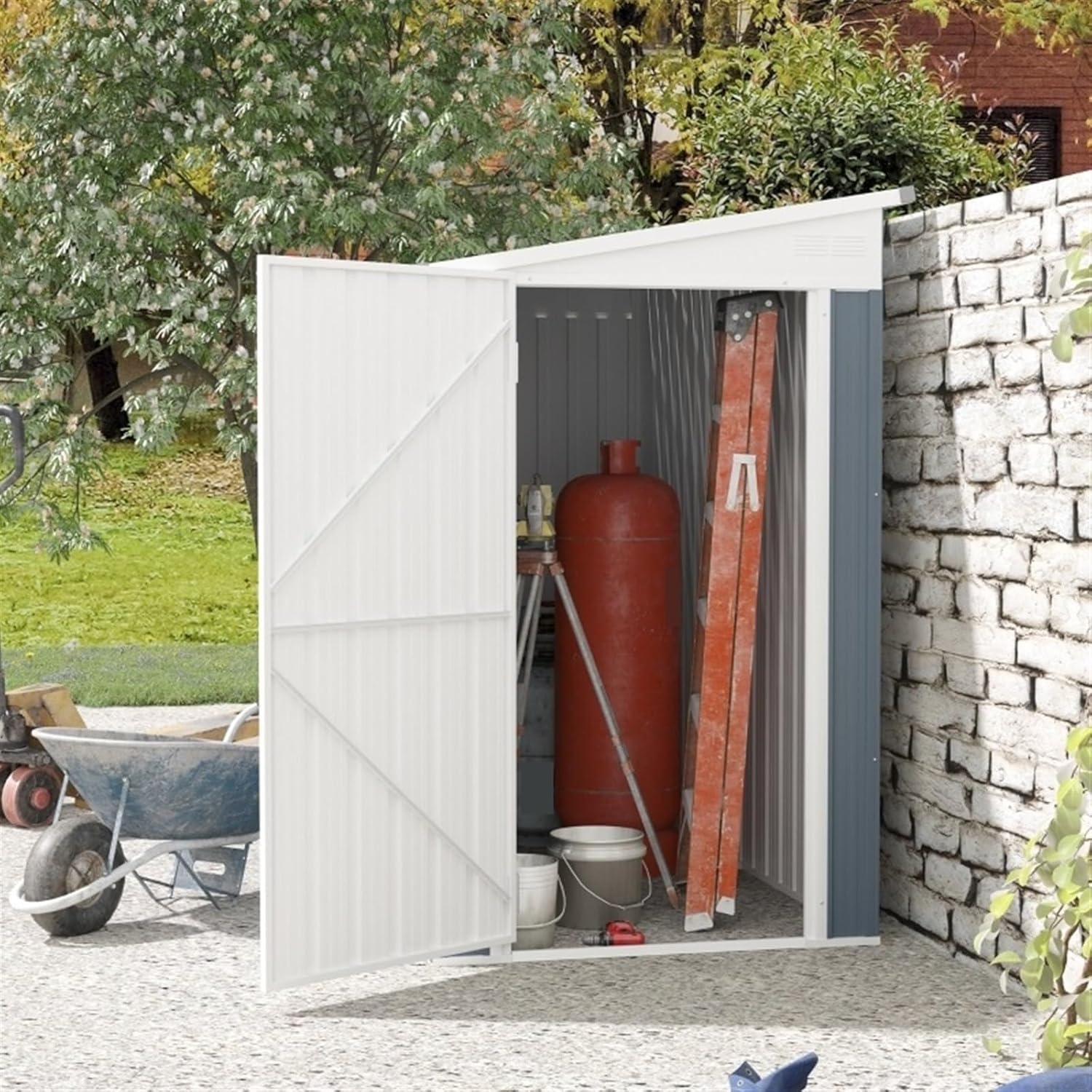 buy 4x6 steel storage shed,best small outdoor shed,lean to shed pros cons,metal garden tool house worth buying,4x6 storage shed vs plastic,should I buy a steel shed performance testing and real-world results