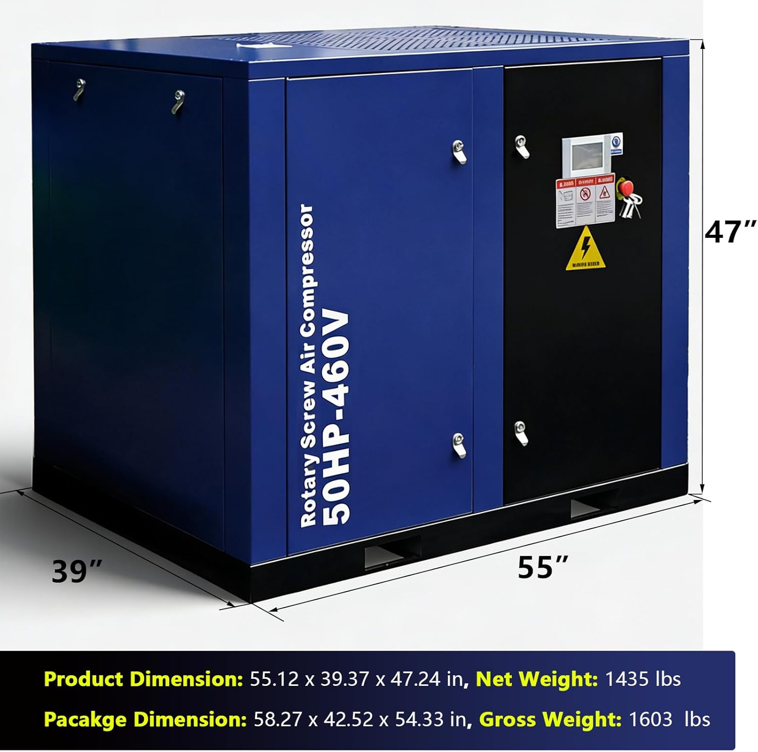buy 50HP rotary screw air compressor,50HP air compressor worth buying,best industrial rotary screw compressor,Sinolink 50HP compressor pros cons,50HP vs 40HP air compressor,should I buy a 50HP compressor unboxing and complete package contents