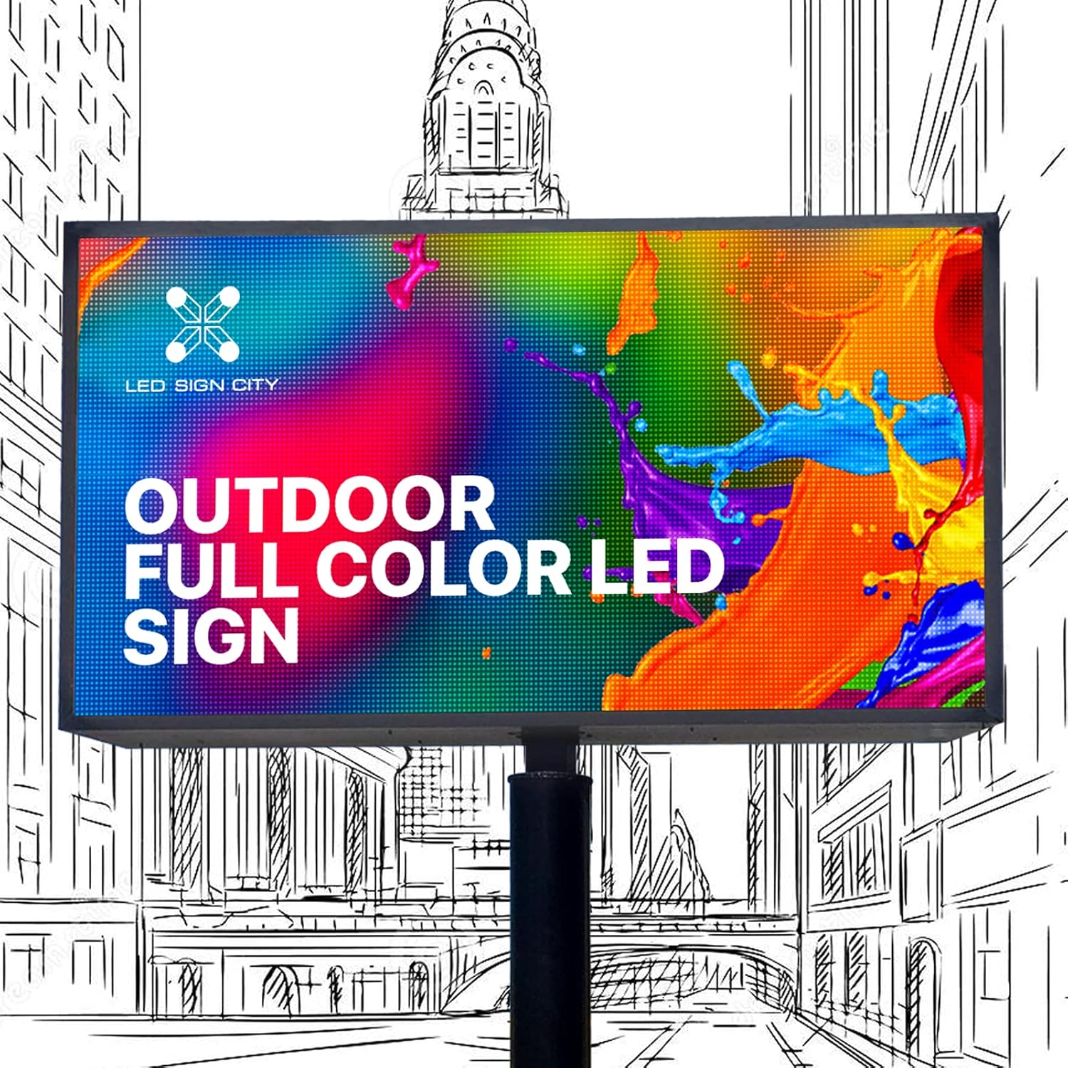 Step-by-step guide for buy 5x7 outdoor LED sign,5x7 LED sign worth buying,best outdoor LED display,P10 LED sign pros cons,should I buy a 5x7 LED sign,5x7 vs 10x10 LED sign - complete tutorial