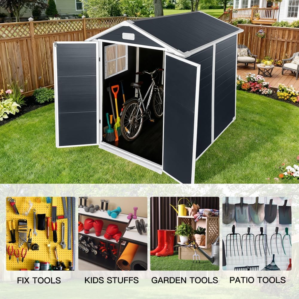 Step-by-step guide for buy 6x6 plastic garden shed,6x6 plastic shed worth buying,best 6x6 outdoor storage shed,Elountik shed pros cons,should I buy a plastic garden shed,6x6 shed vs metal shed - complete tutorial
