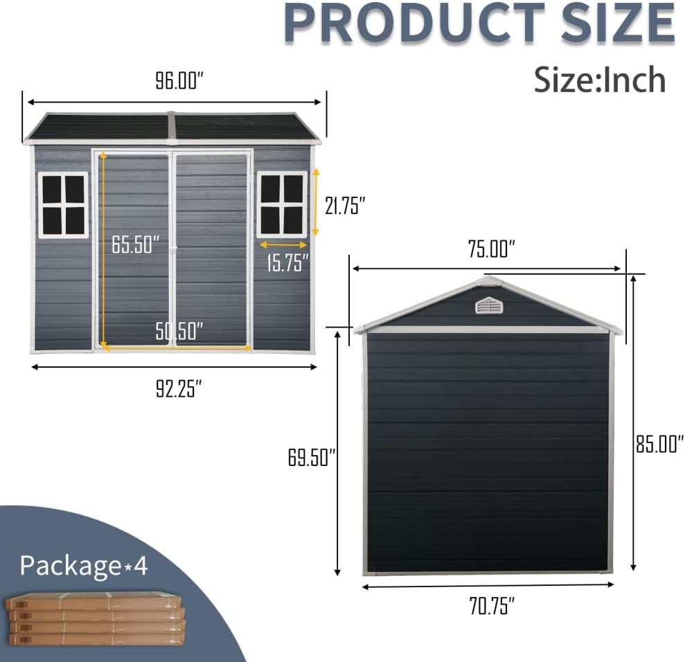 buy 8x6 resin storage shed,should I buy an 8x6 resin shed,8x6 resin shed pros cons,8x6 resin shed worth buying,best 8x6 outdoor storage shed,8x6 resin shed vs metal performance testing and real-world results
