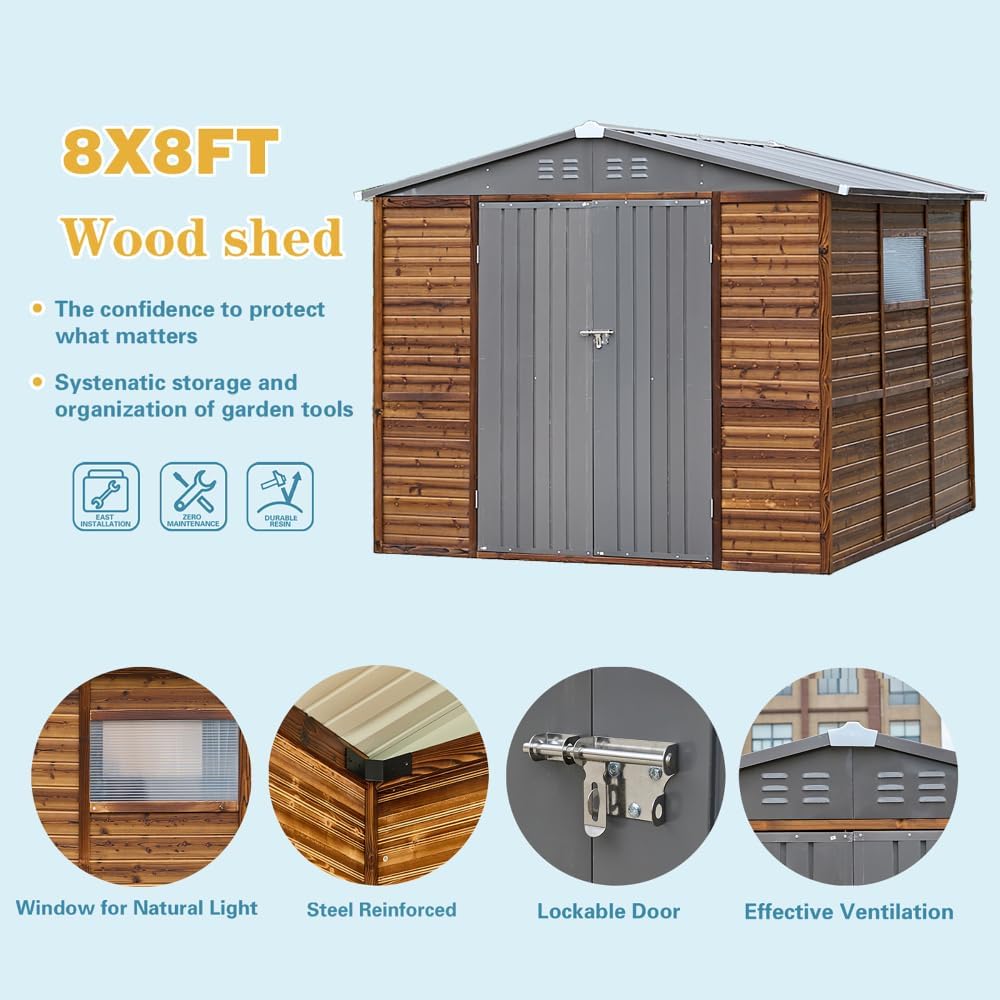 Reviews - Buy 8x8 Metal Wood Hybrid Shed: Honest Pros & Cons Analysis Step-by-step guide for buy 8x8 metal wood hybrid shed,8x8 hybrid shed worth buying,best 8x8 metal and wood shed,CallMeGo hybrid shed pros cons,should I buy an 8x8 hybrid shed,8x8 tool shed vs alternatives - complete tutorial