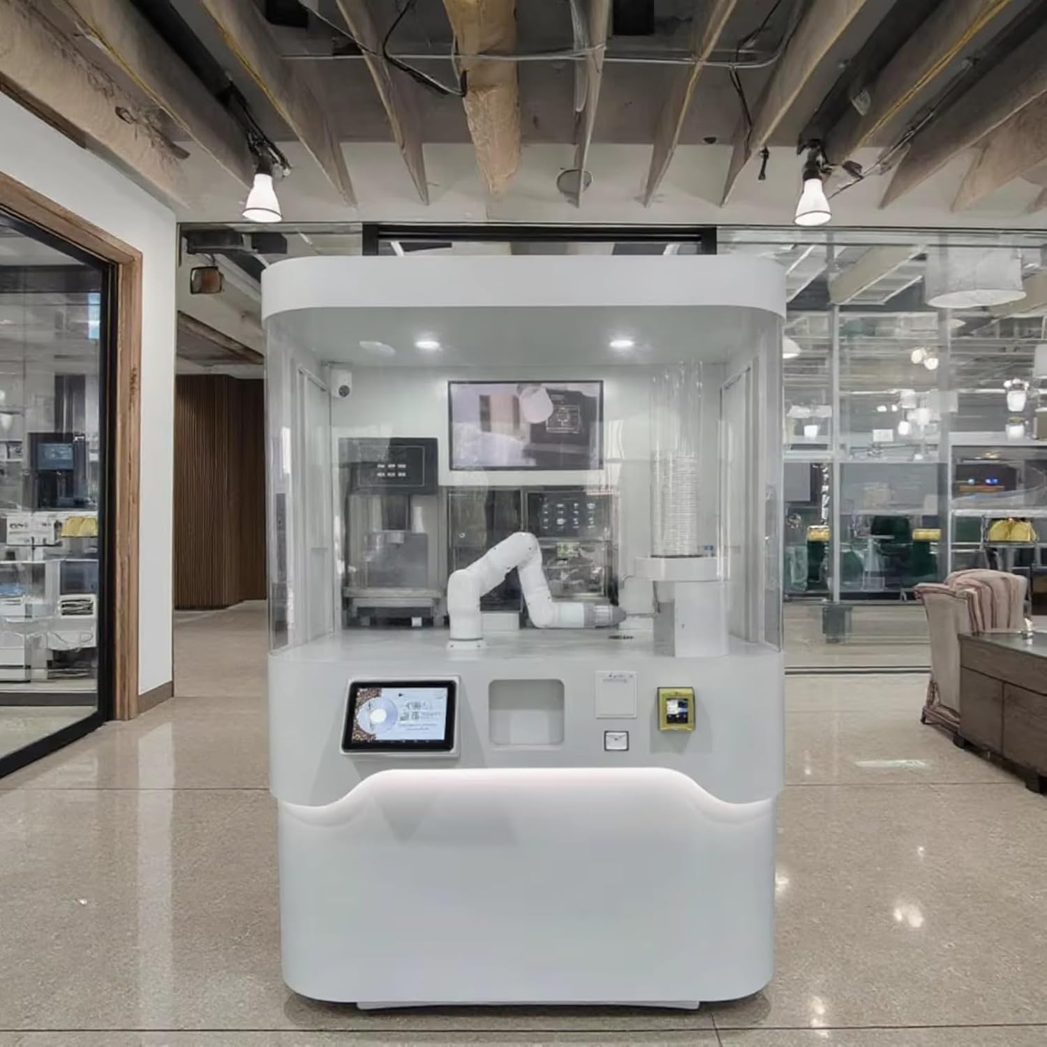 buy AI coffee robot machine,AI coffee robot worth buying,best commercial coffee vending machine,AI coffee robot pros cons,commercial coffee robot vs alternatives,should I buy an AI coffee machine unboxing and complete package contents