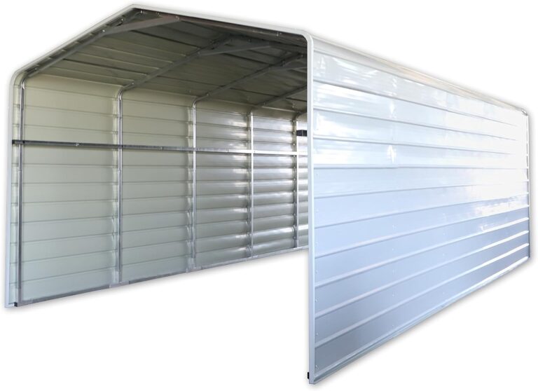 Reviews - Buy ALEKO Metal Carport 12x28: Honest Pros & Cons for Storage Image 1 of buy ALEKO metal carport 12x28