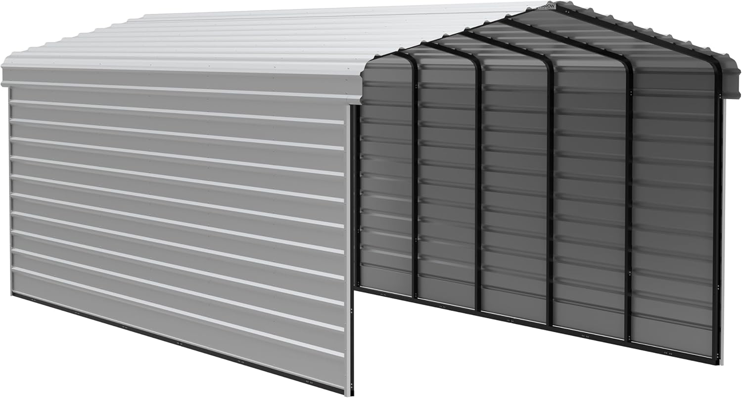 buy Arrow carport metal kit,is Arrow carport worth it,Arrow carport vs other brands,metal carport pros cons,best carport for compact car,where to get Arrow carport - detailed features and technical specifications