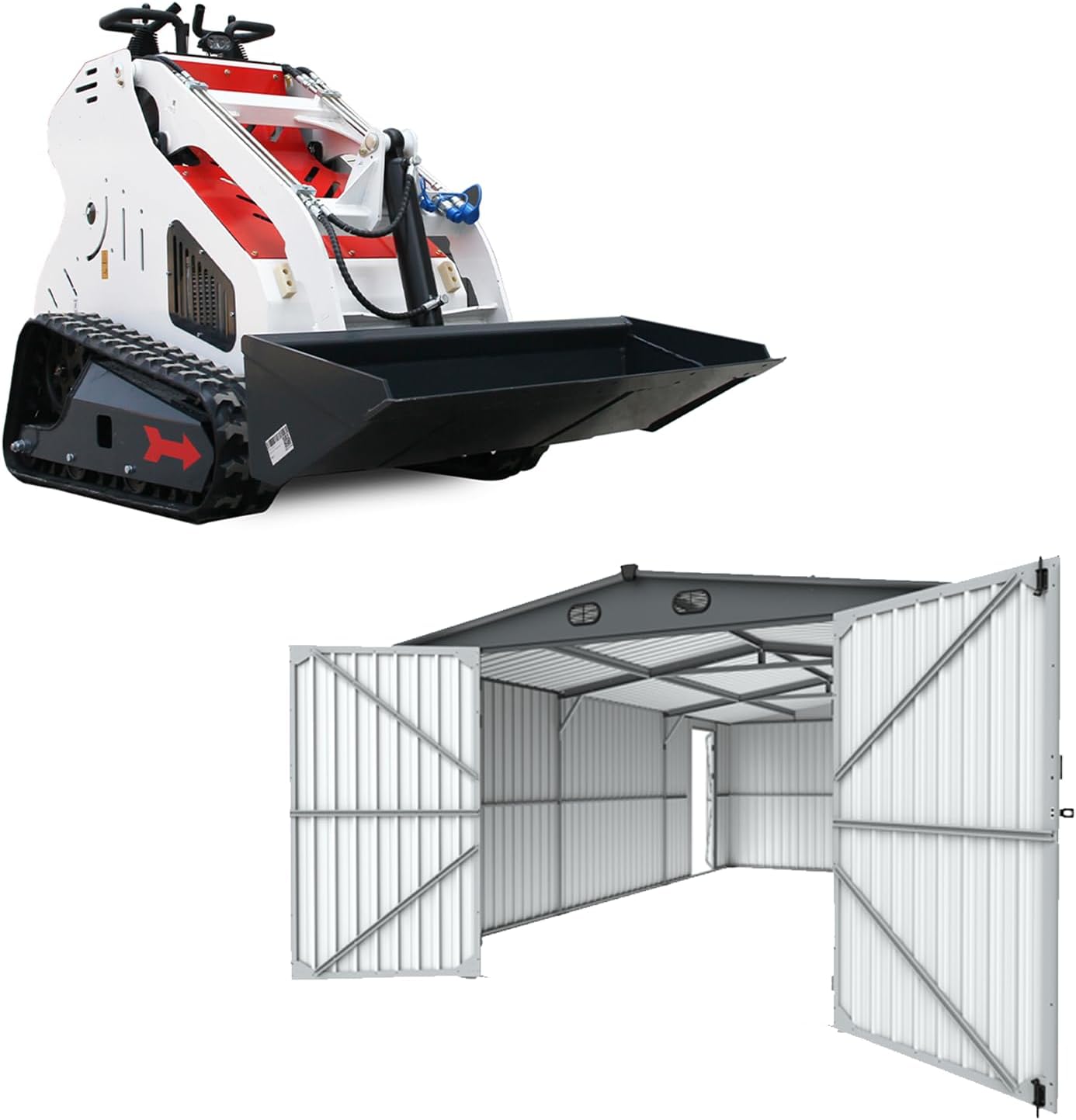 buy DigMaster skid steer shed combo,DigMaster skid steer worth buying,best mini skid steer and shed combo,DigMaster loader shed pros cons,skid steer shed combo vs alternatives,should I buy a DigMaster loader combo unboxing and complete package contents