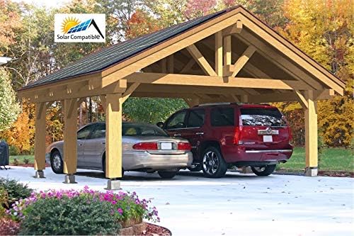 buy ECOHOUSEMART wooden carport,ECOHOUSEMART carport worth buying,wooden carport pros and cons,best prefabricated carport kit,should I buy a GLT carport,ECOHOUSEMART carport vs alternatives unboxing and complete package contents