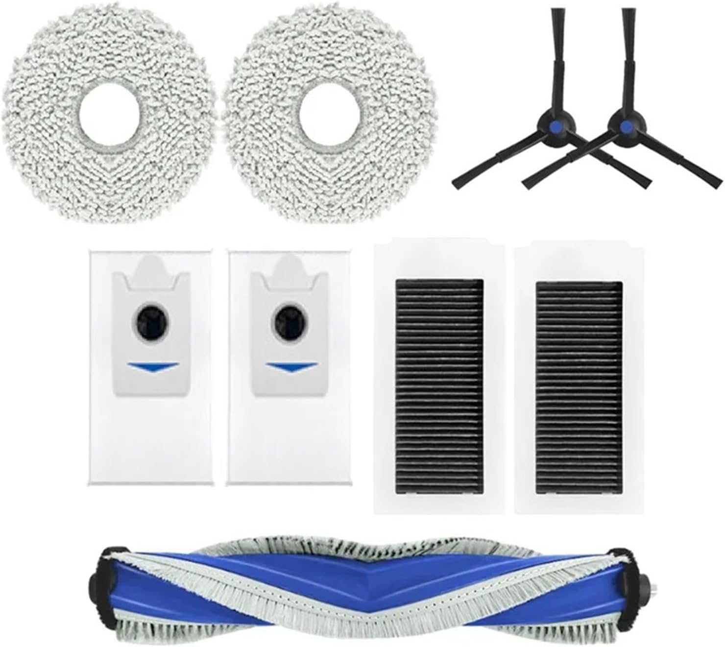 buy Ecovacs X5 PRO accessories,Ecovacs X5 PRO replacement parts,X5 PRO mop and brush worth it,best X5 PRO consumables,should I buy X5 PRO filters,X5 PRO accessories pros cons unboxing and complete package contents