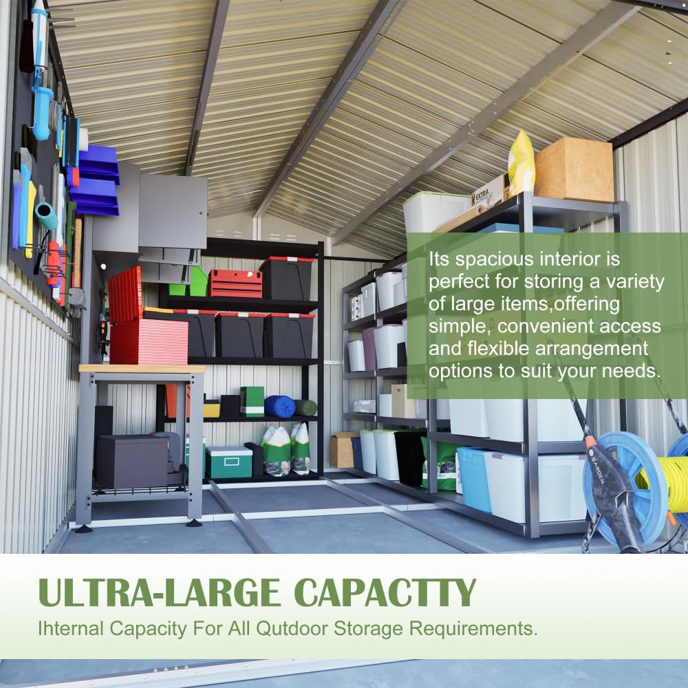 Step-by-step guide for buy Elountik 8x12 metal shed,Elountik shed worth buying,8x12 metal shed pros cons,best large outdoor storage shed,should I buy an Elountik shed,Elountik vs other metal sheds - complete tutorial