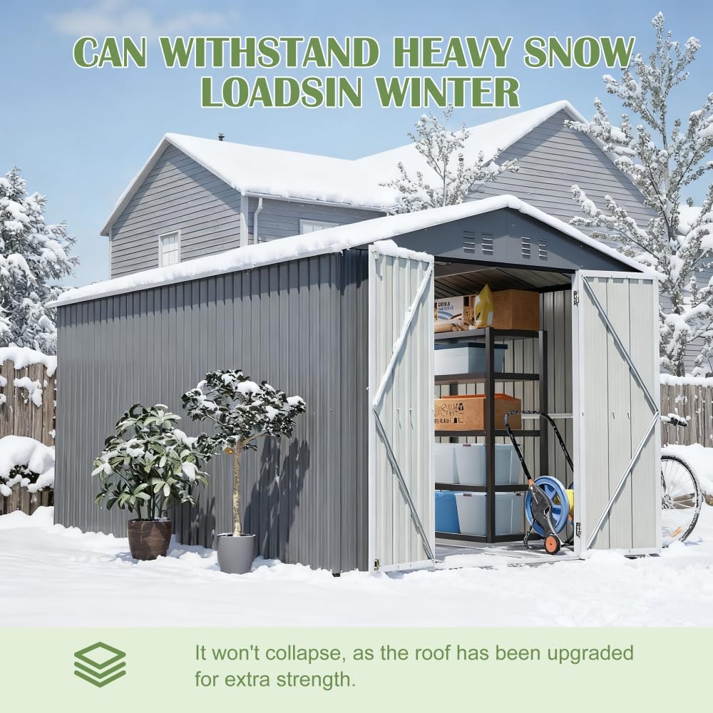 buy Elountik 8x12 metal shed,Elountik shed worth buying,8x12 metal shed pros cons,best large outdoor storage shed,should I buy an Elountik shed,Elountik vs other metal sheds performance testing and real-world results