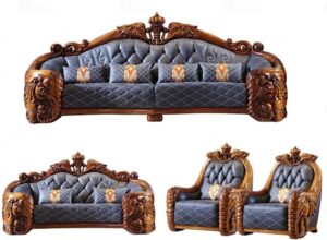 Image 1 of buy European solid wood sofa