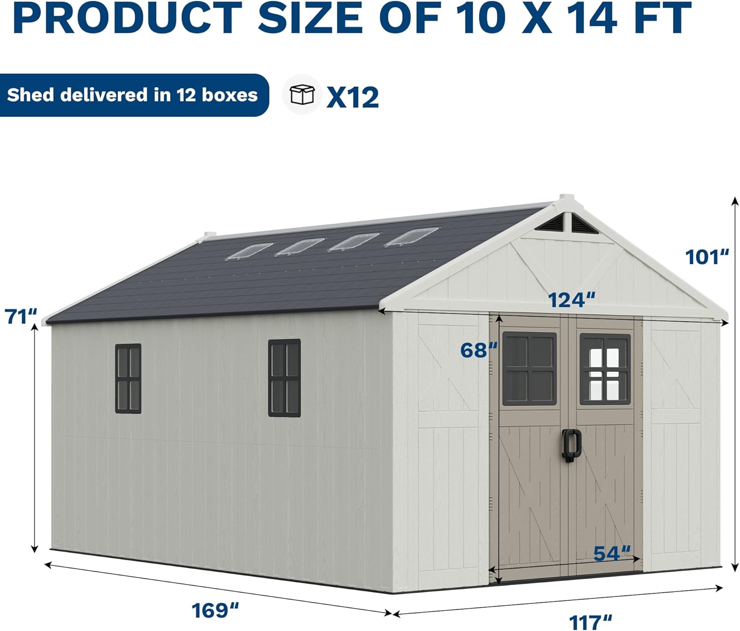 buy GUNJI 10x14 resin outdoor shed,GUNJI 10x14 resin shed pros cons,best resin outdoor storage shed,GUNJI plastic shed worth buying,resin shed vs metal shed durability,should I buy GUNJI outdoor shed performance testing and real-world results