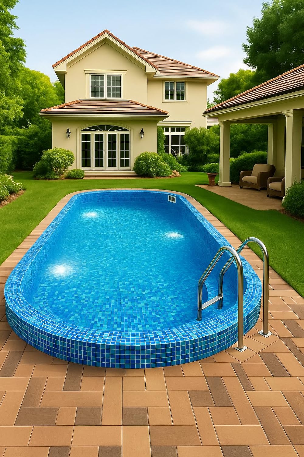 buy H-Dot fiberglass swimming pool,H-Dot fiberglass pool worth it,H-Dot Roman pool pros cons,best fiberglass pool for backyard,H-Dot pool installation cost,fiberglass vs concrete pool cost - detailed features and technical specifications