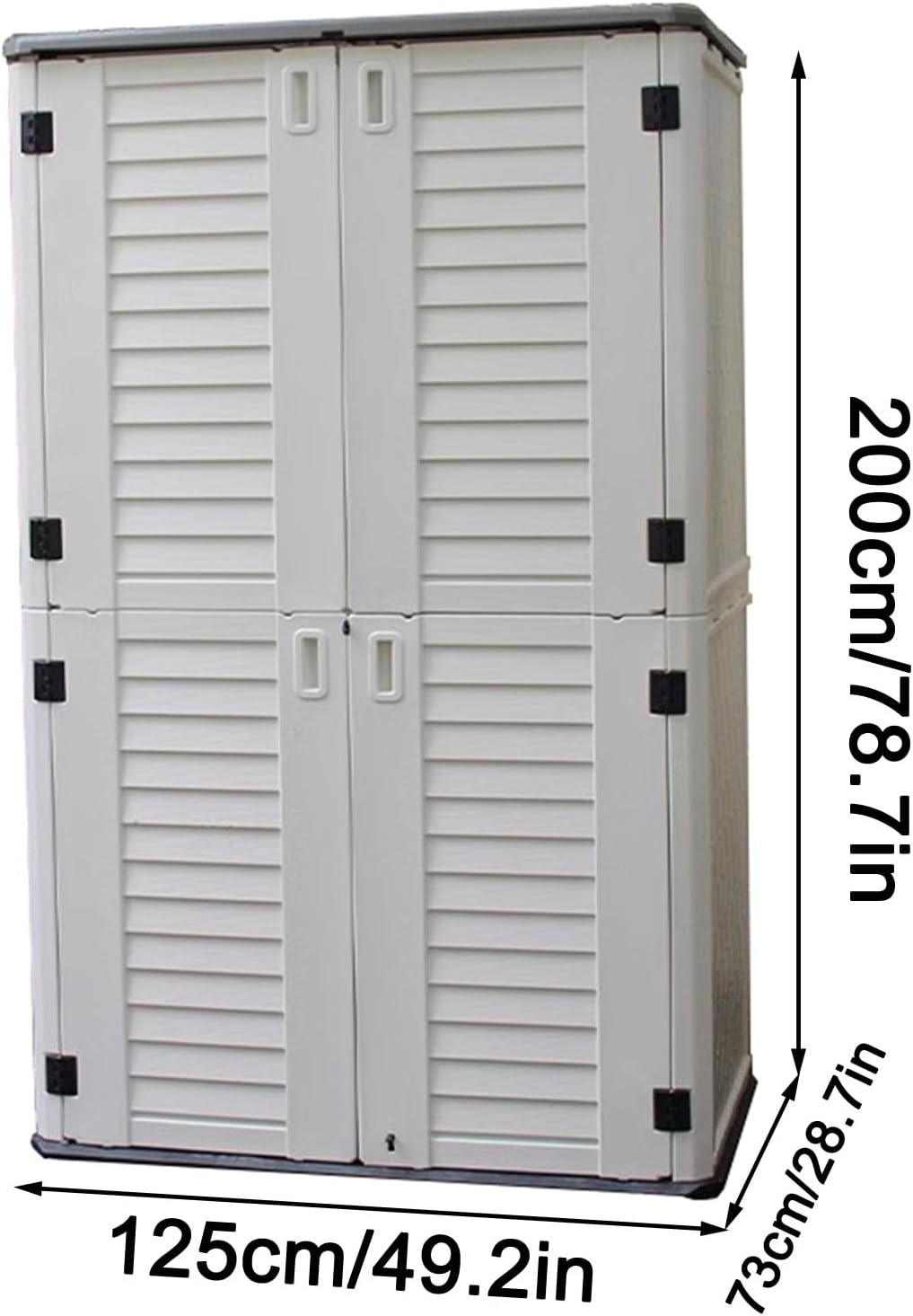 buy HPFHSJ plastic storage shed,HPFHSJ storage shed worth buying,plastic outdoor shed with floor pros cons,HPFHSJ shed vs Suncast,lockable plastic shed for small yard,best compact outdoor storage shed unboxing and complete package contents