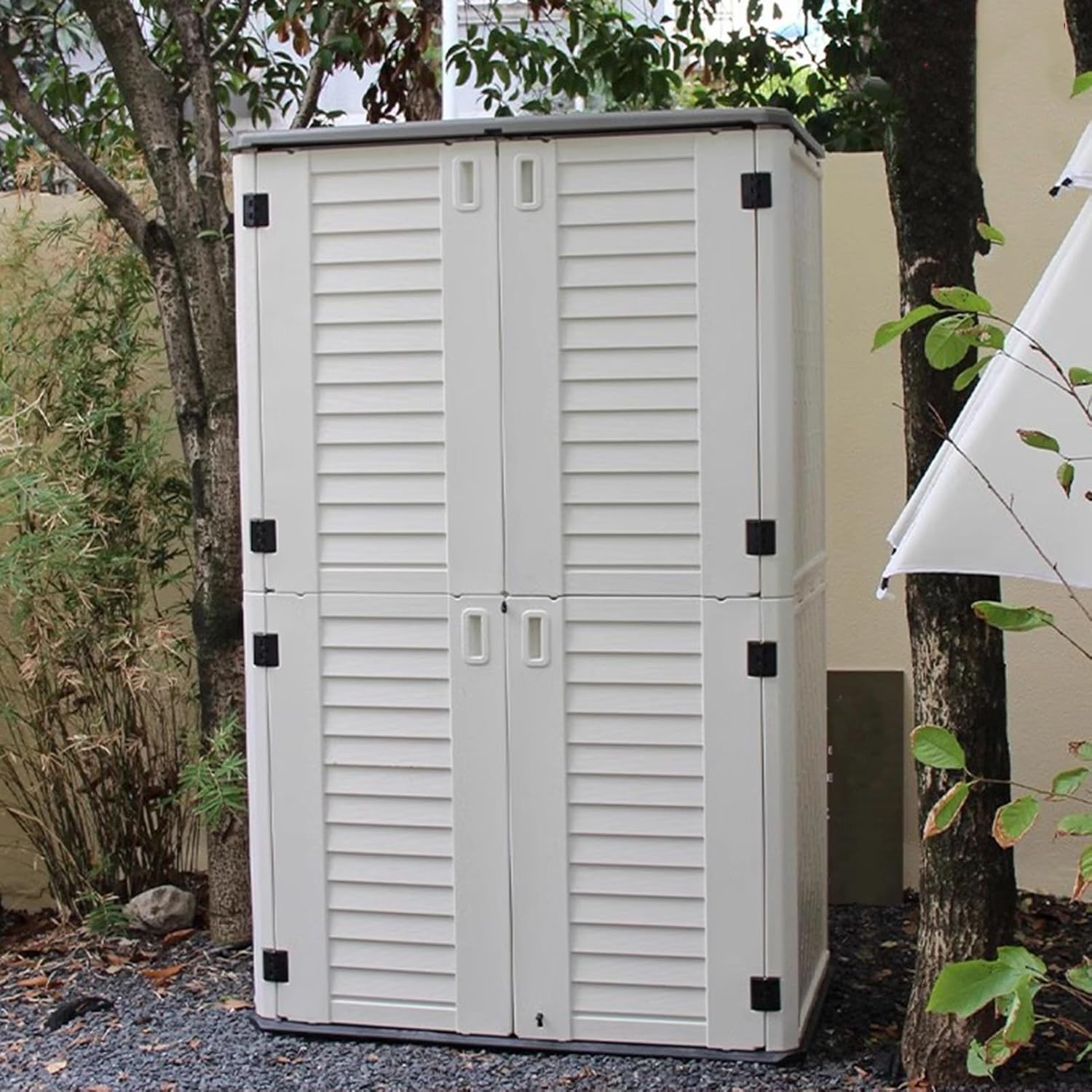 Step-by-step guide for buy HPFHSJ plastic storage shed,HPFHSJ storage shed worth buying,plastic outdoor shed with floor pros cons,HPFHSJ shed vs Suncast,lockable plastic shed for small yard,best compact outdoor storage shed - complete tutorial